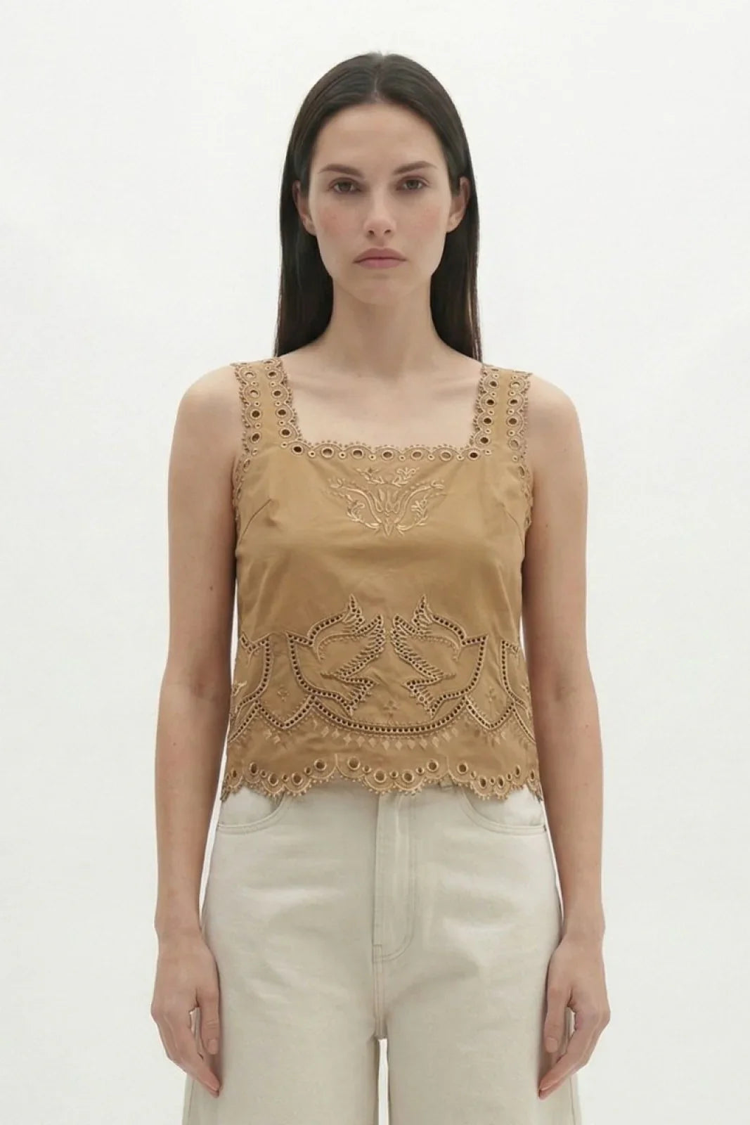 Canotte e top Donna Berenice - Top Fines - Beige