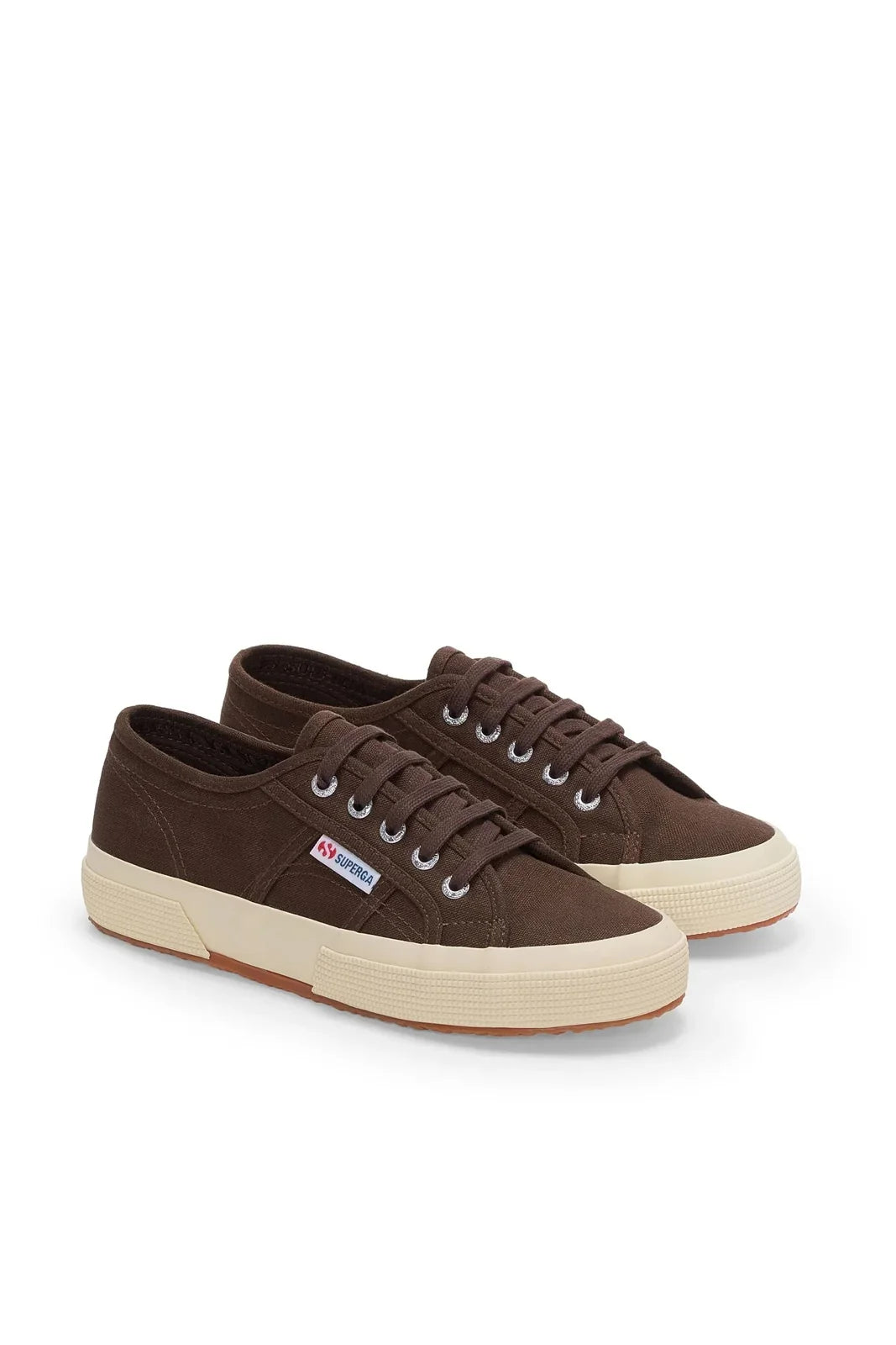 Sneaker Donna Superga - Linen Brown - Marrone