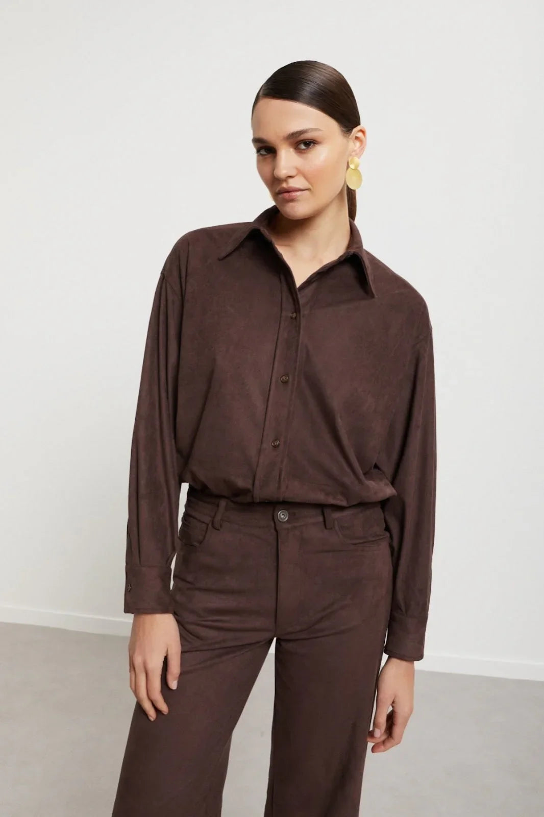ottod'Ame Women's Shirts - Shirt - Brown