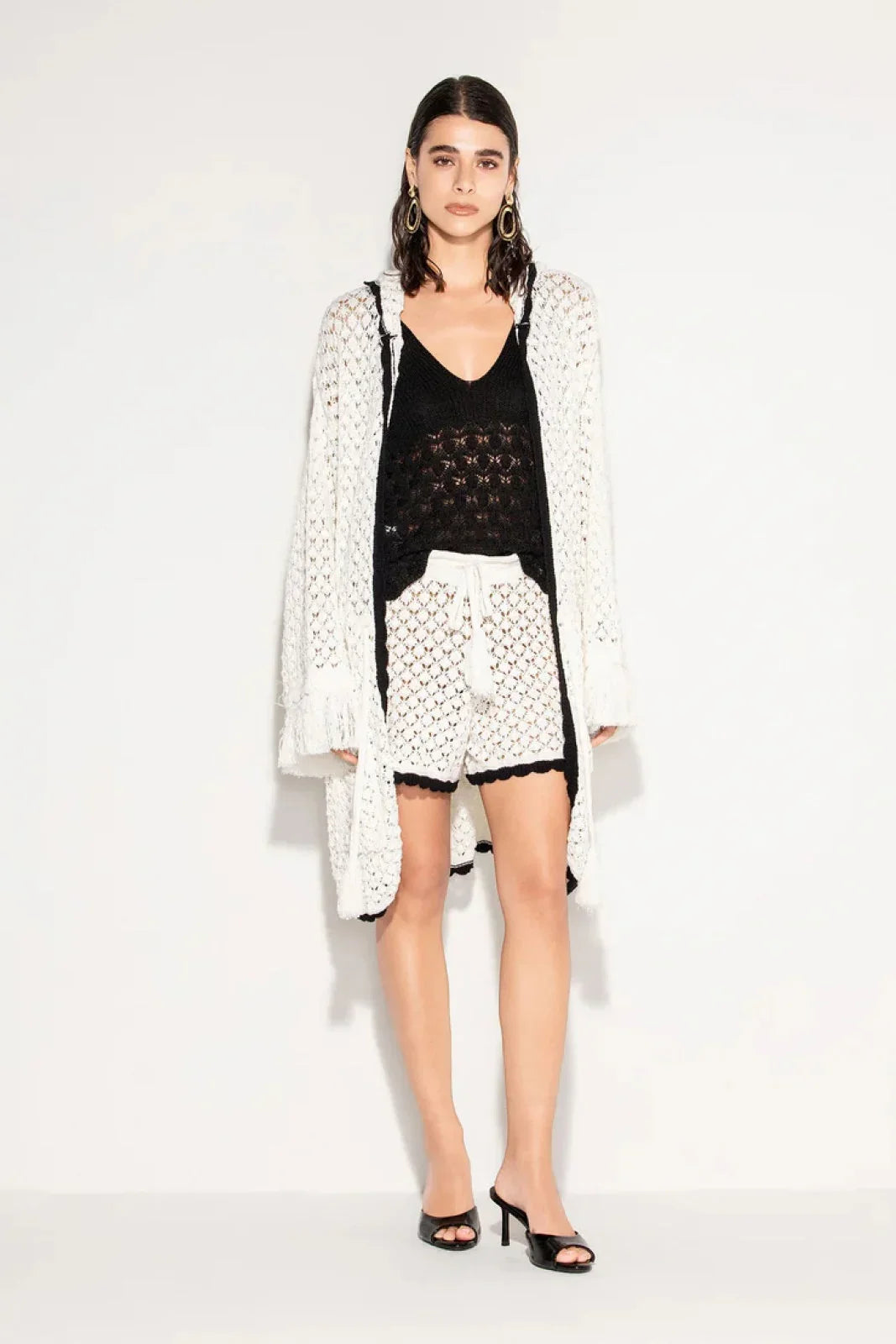 Felpe senza cappuccio Donna Akep - Hoodie Jacket - Bianco
