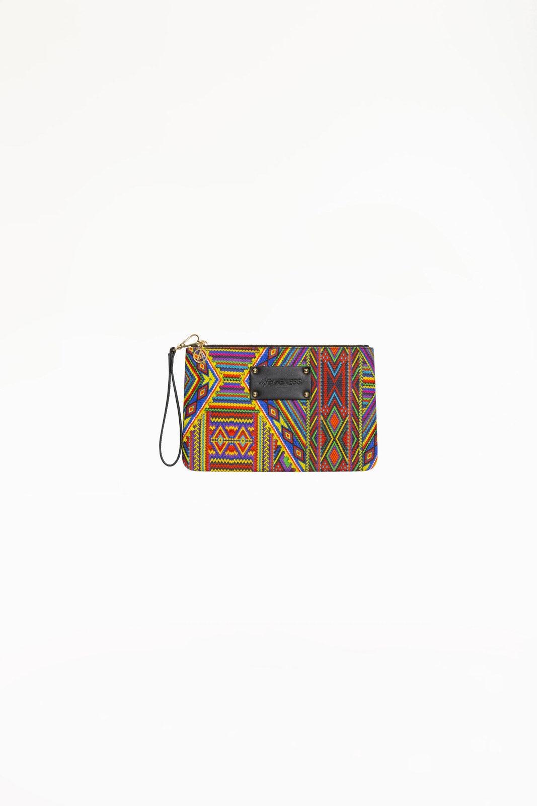 Pochette e Clutch Donna 4Giveness - Pochette Capri Masai - Multicolore