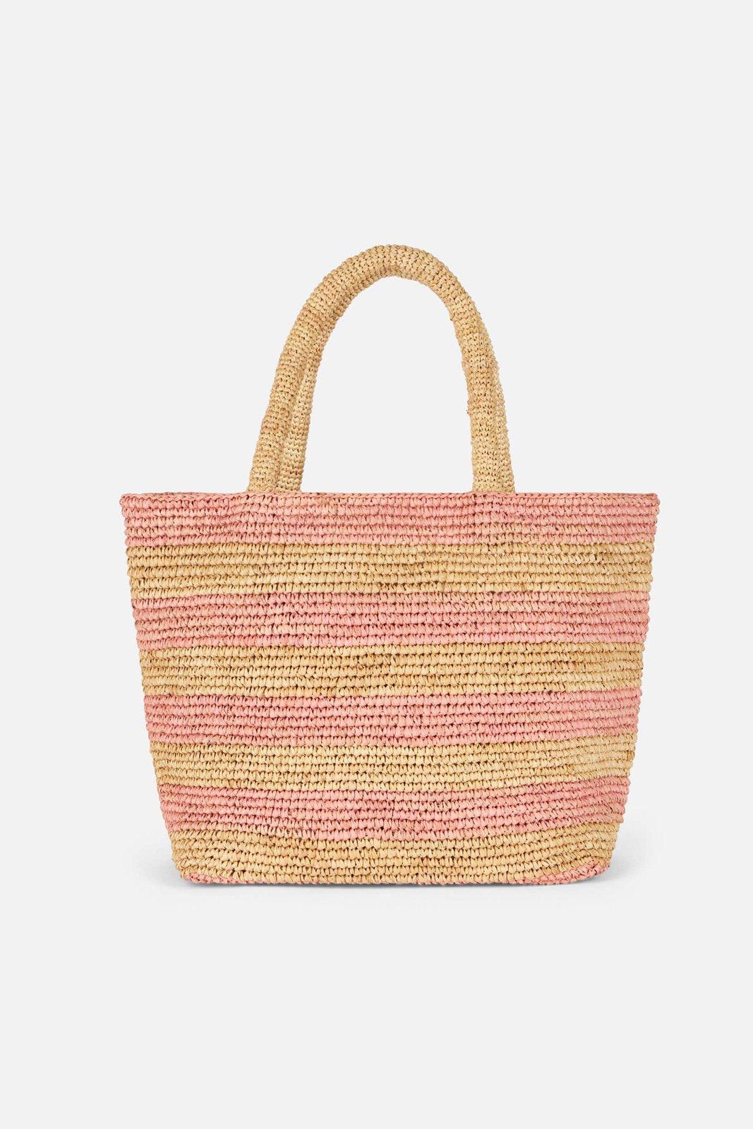 Borse a mano Donna Mc2 Saint Barth - Raffia City Stripes 21 - Multicolore