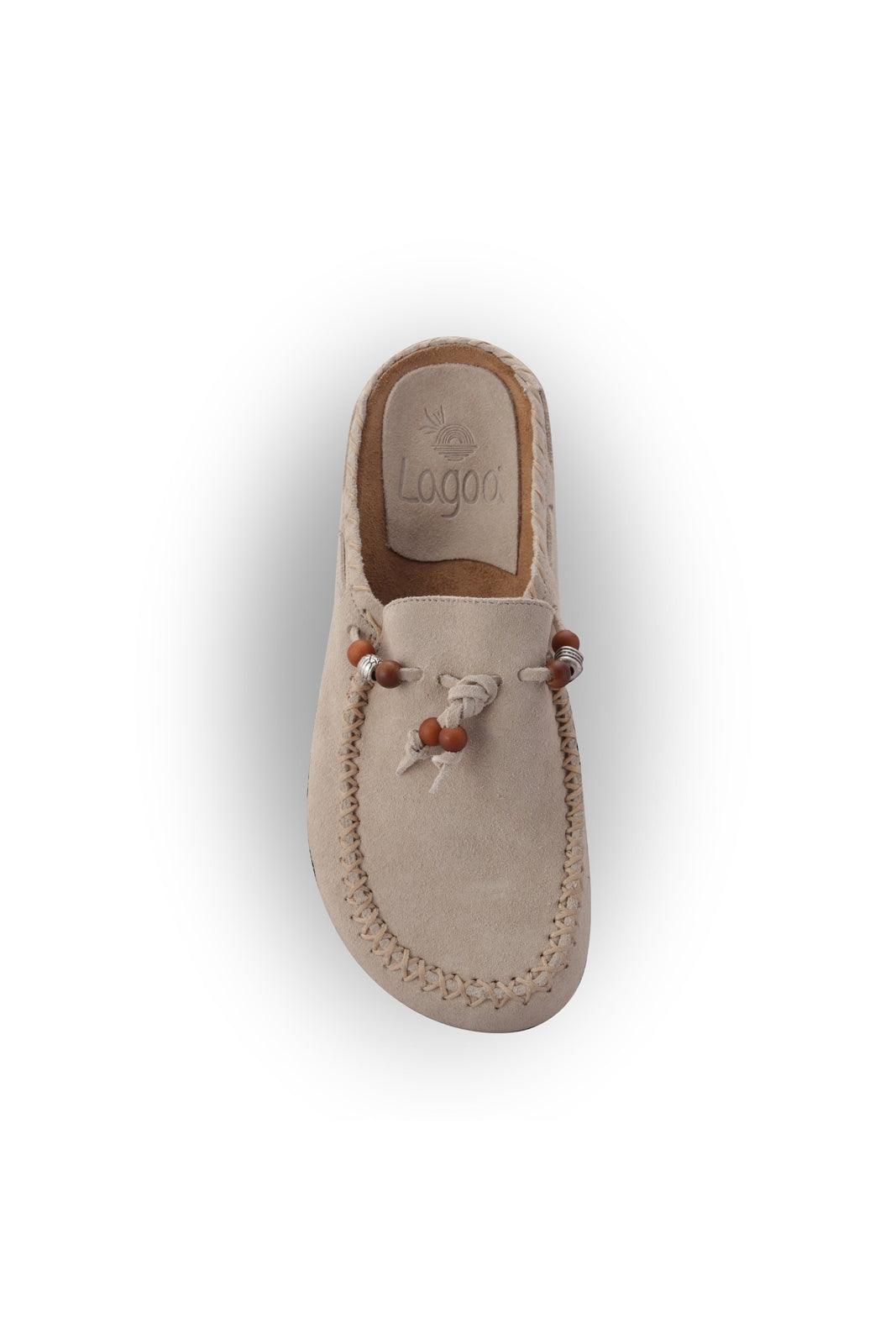 Ciabatte Donna Lagoa - Maite Suede - Beige