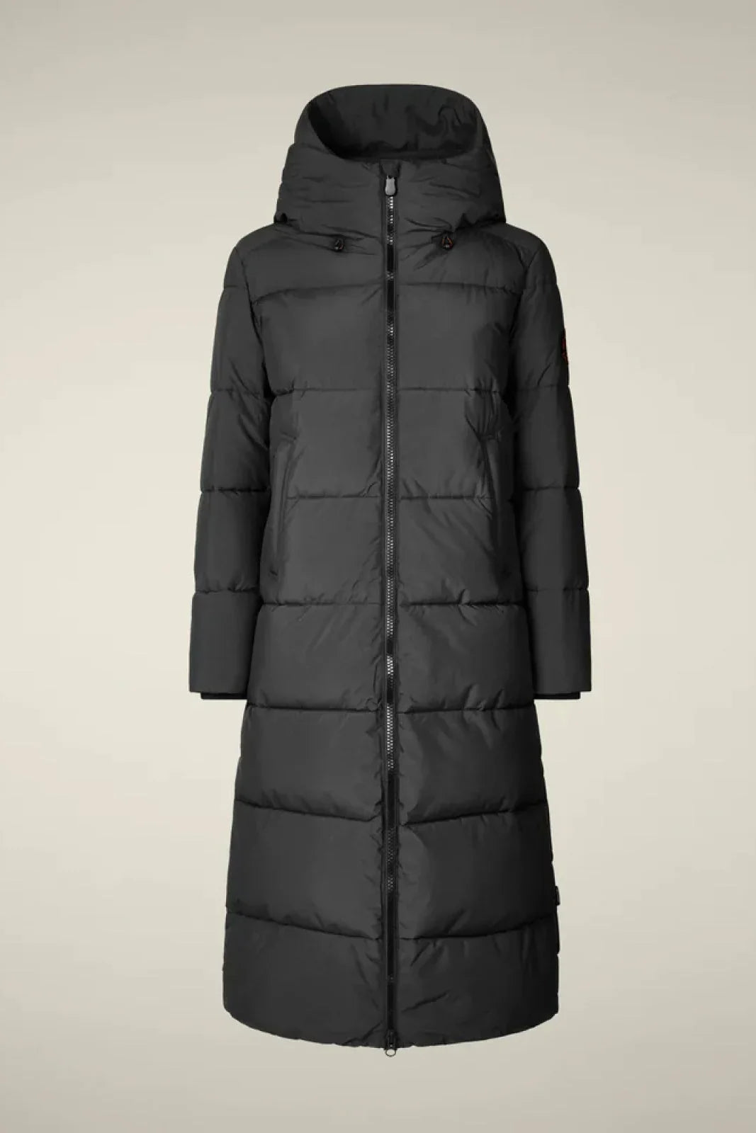 Piumini Donna Save The Duck - Cappotto Cappuccio - Nero