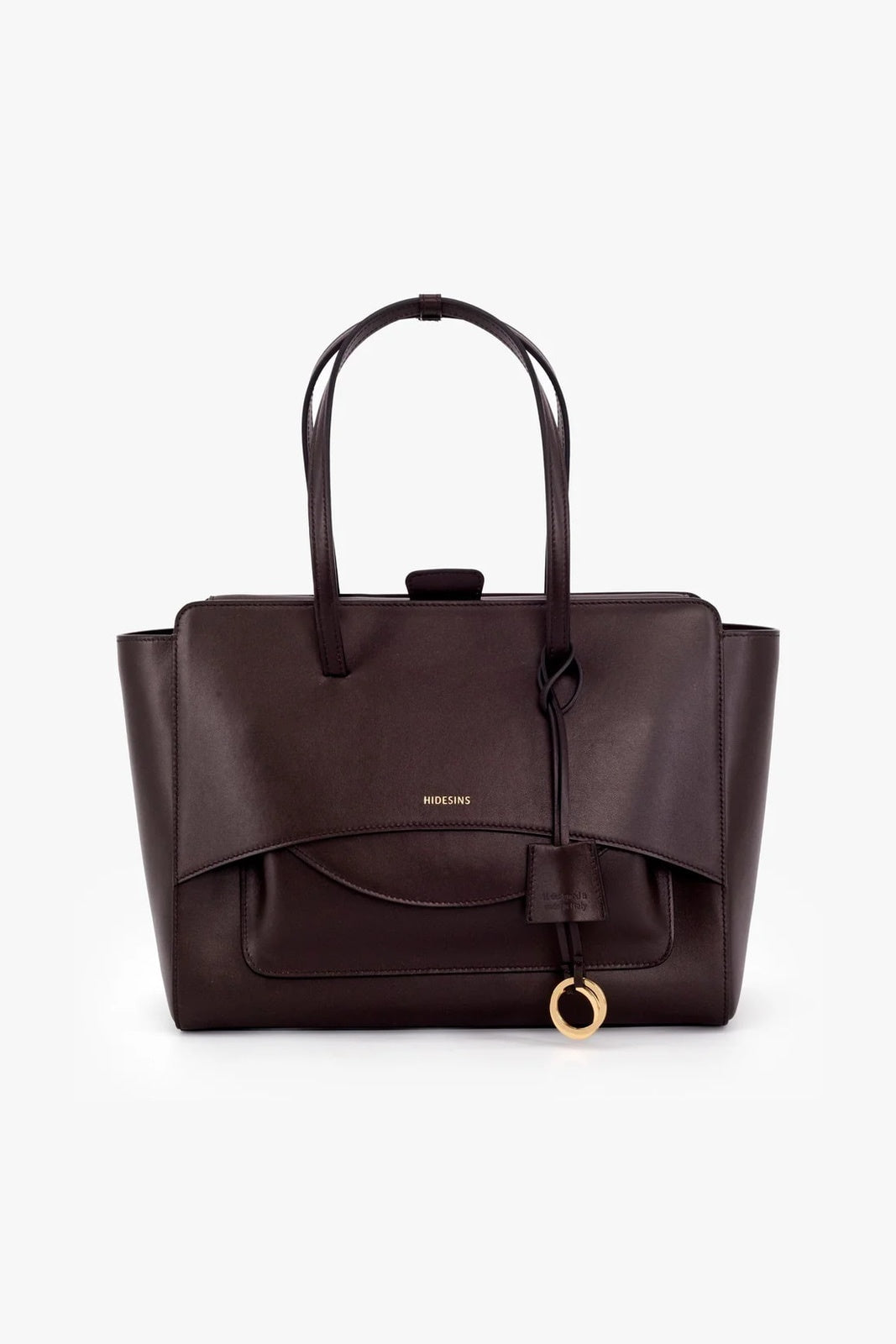 Borsa a mano Hidesins Flapl Premiere Donna – Marrone