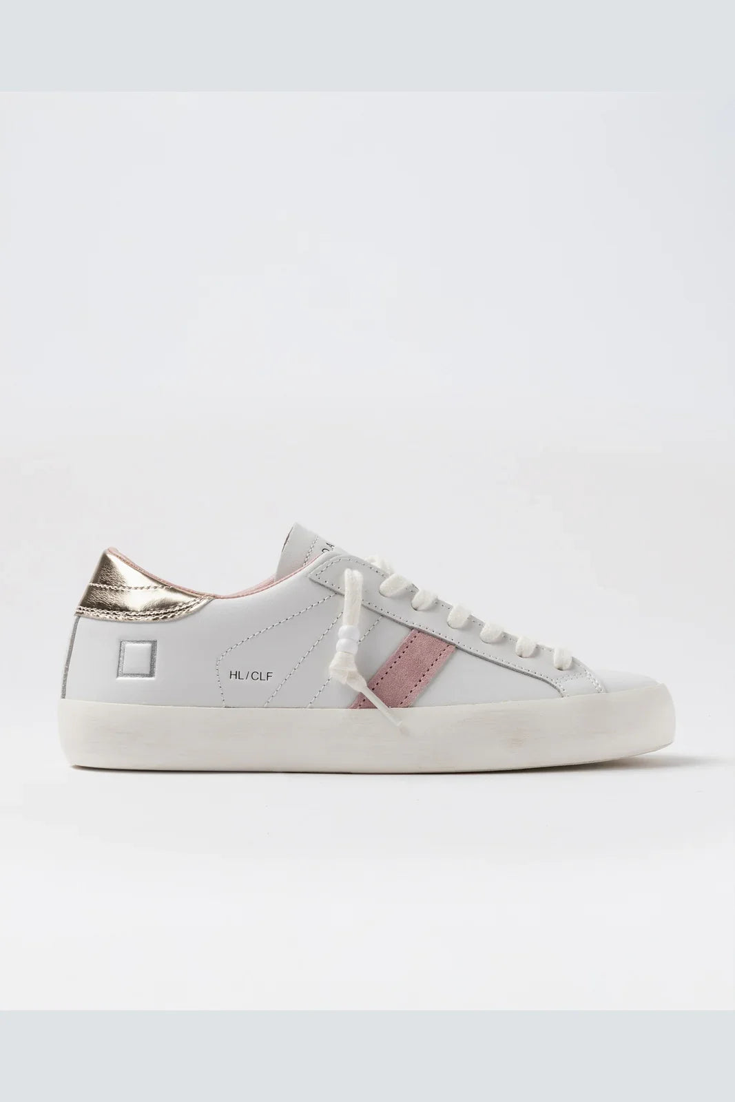 Sneaker Donna D.A.T.E. - Hill Low Calf - Oro