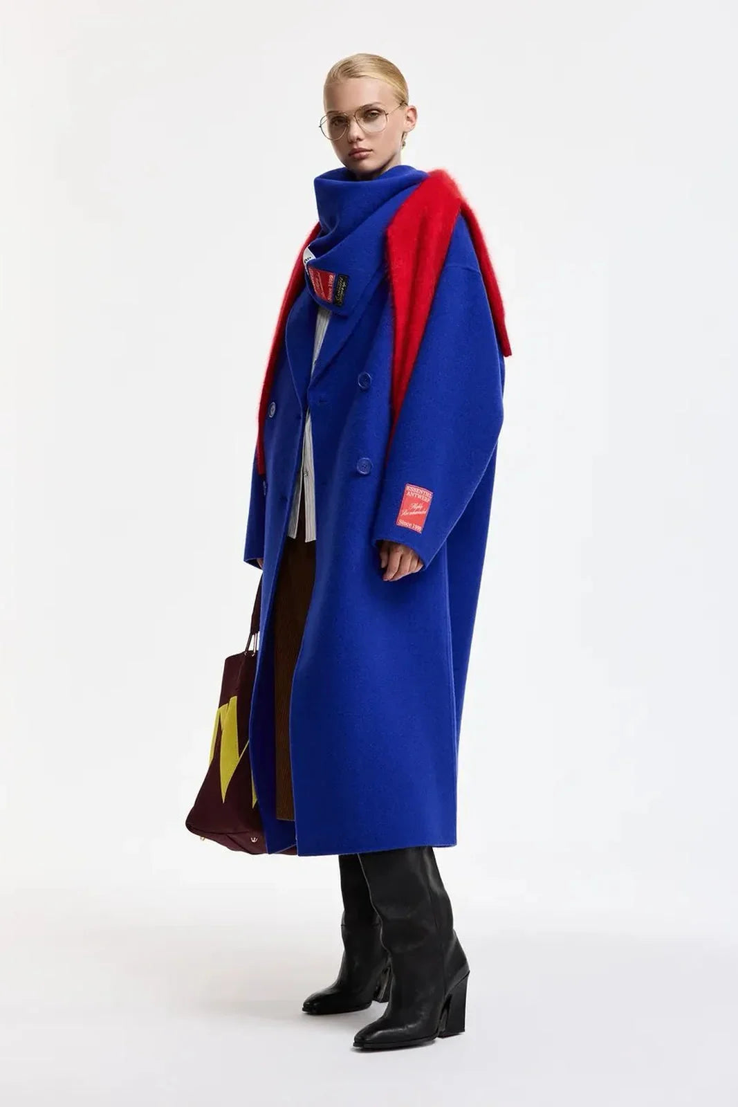 Cappotto Essentiel Antwerp Kelp Donna – Azzurro