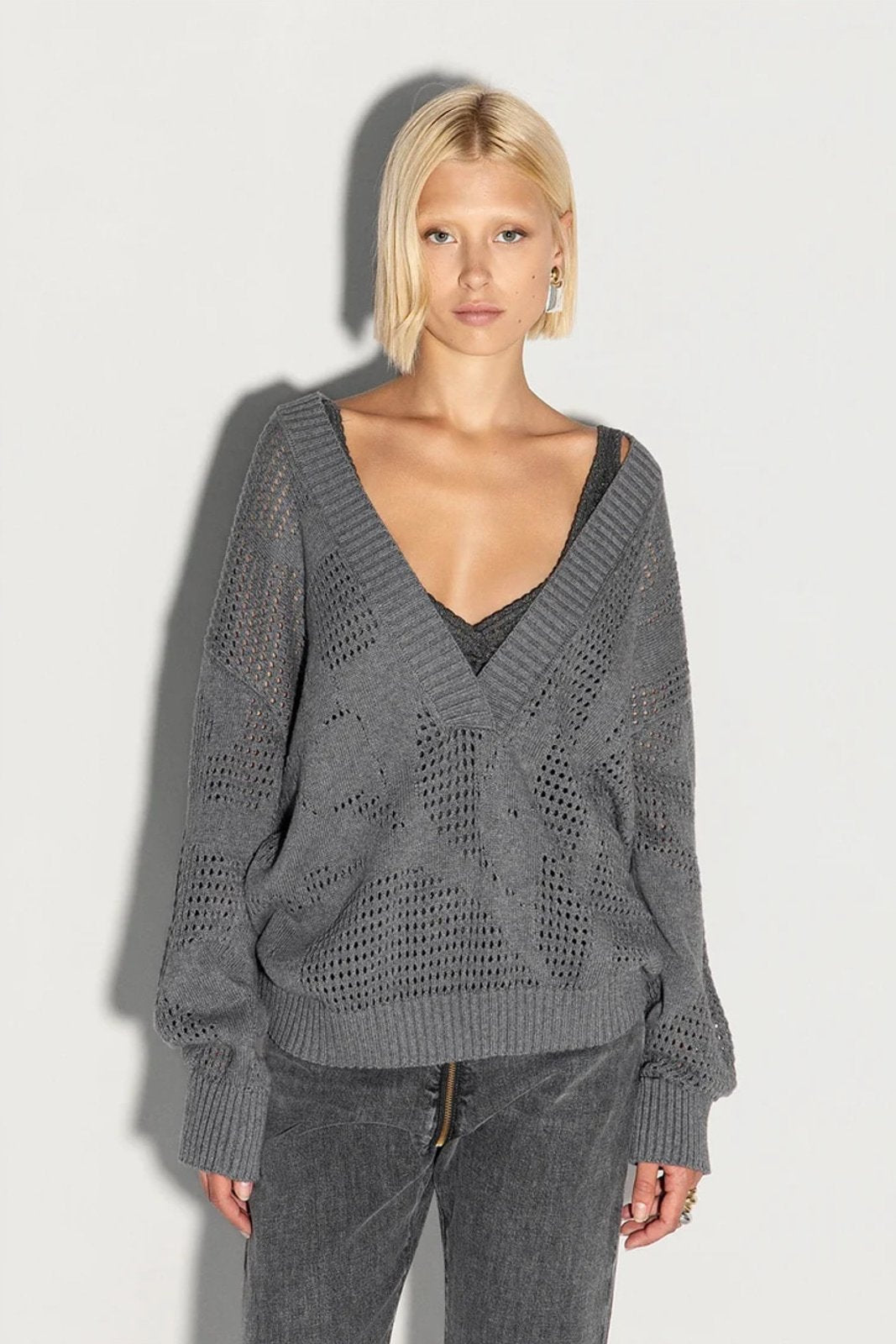 Cardigan Akep Donna – Grigio