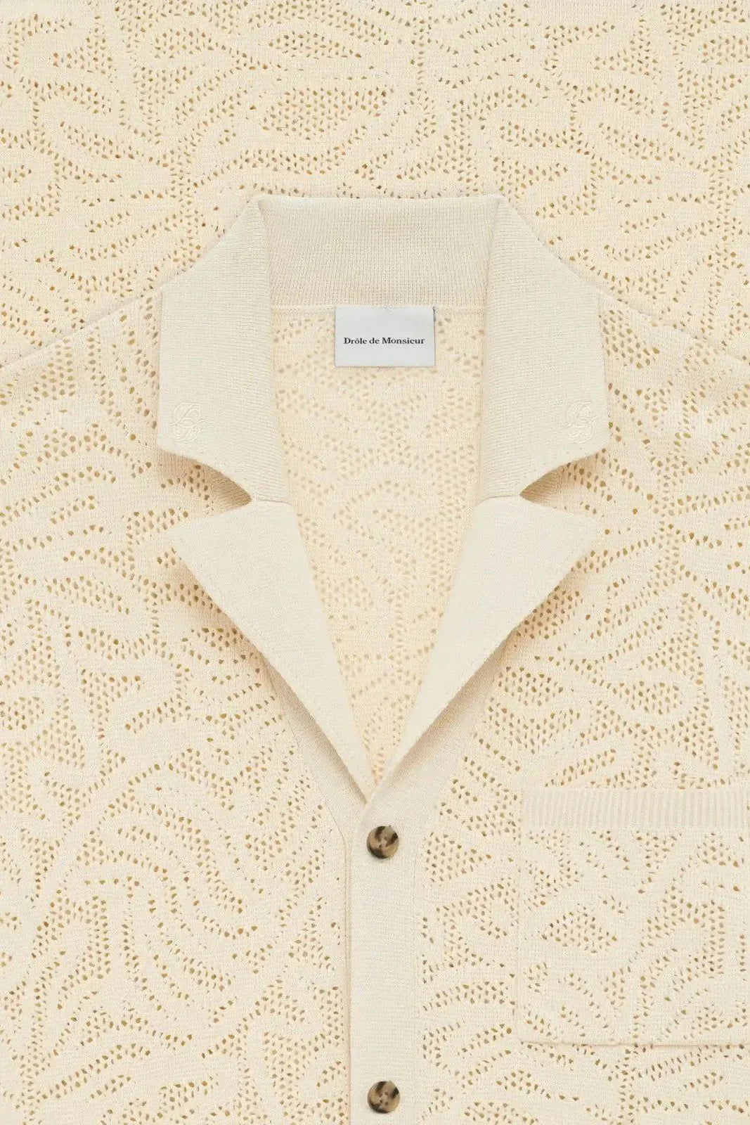 Cardigan Uomo Drole de Monsieur - Cardigan - Beige