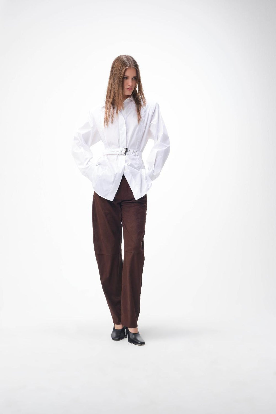 Pantalone Simona Corsellini Donna – Marrone