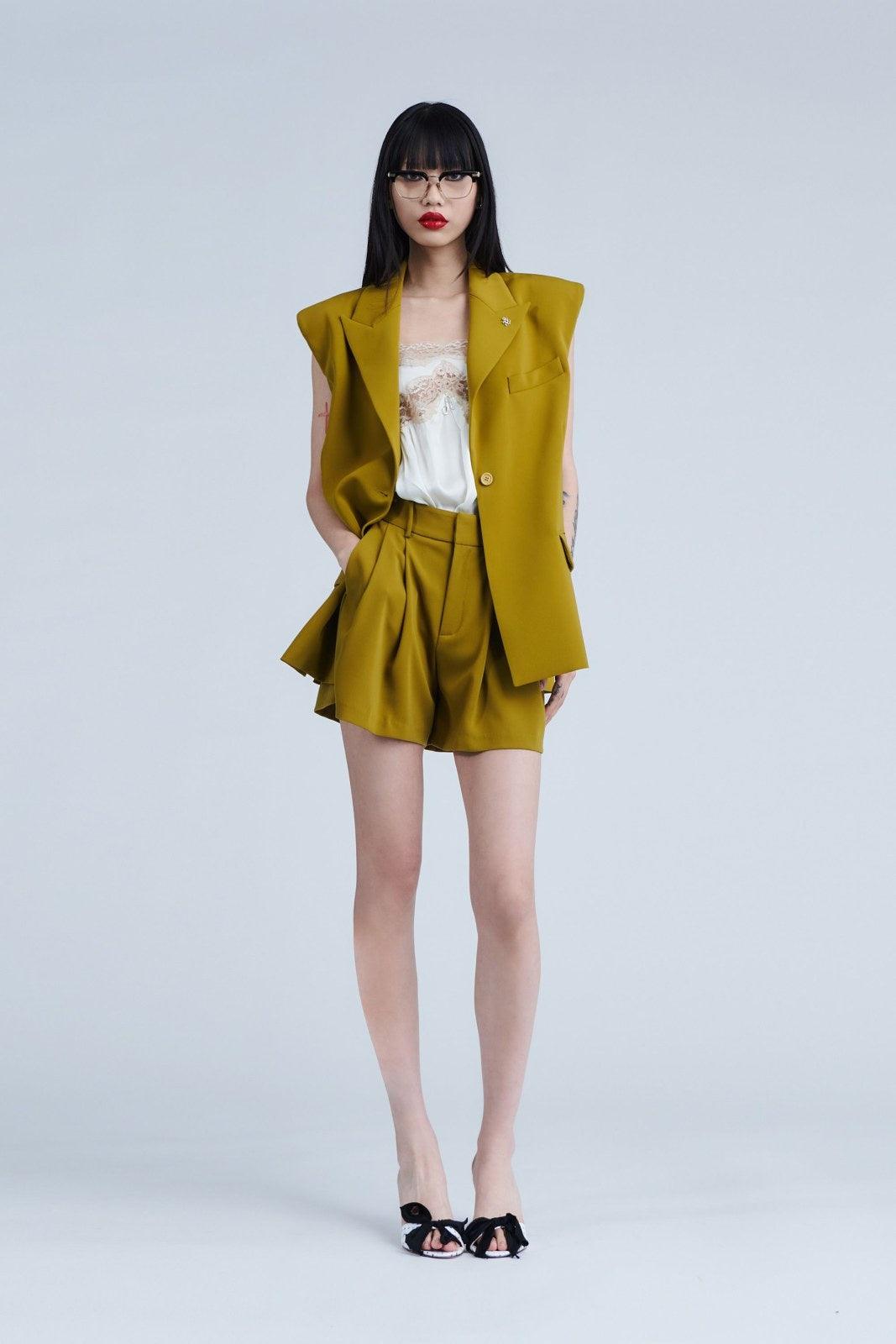 Pantaloncini Donna Aniye By - Shorts - Senape