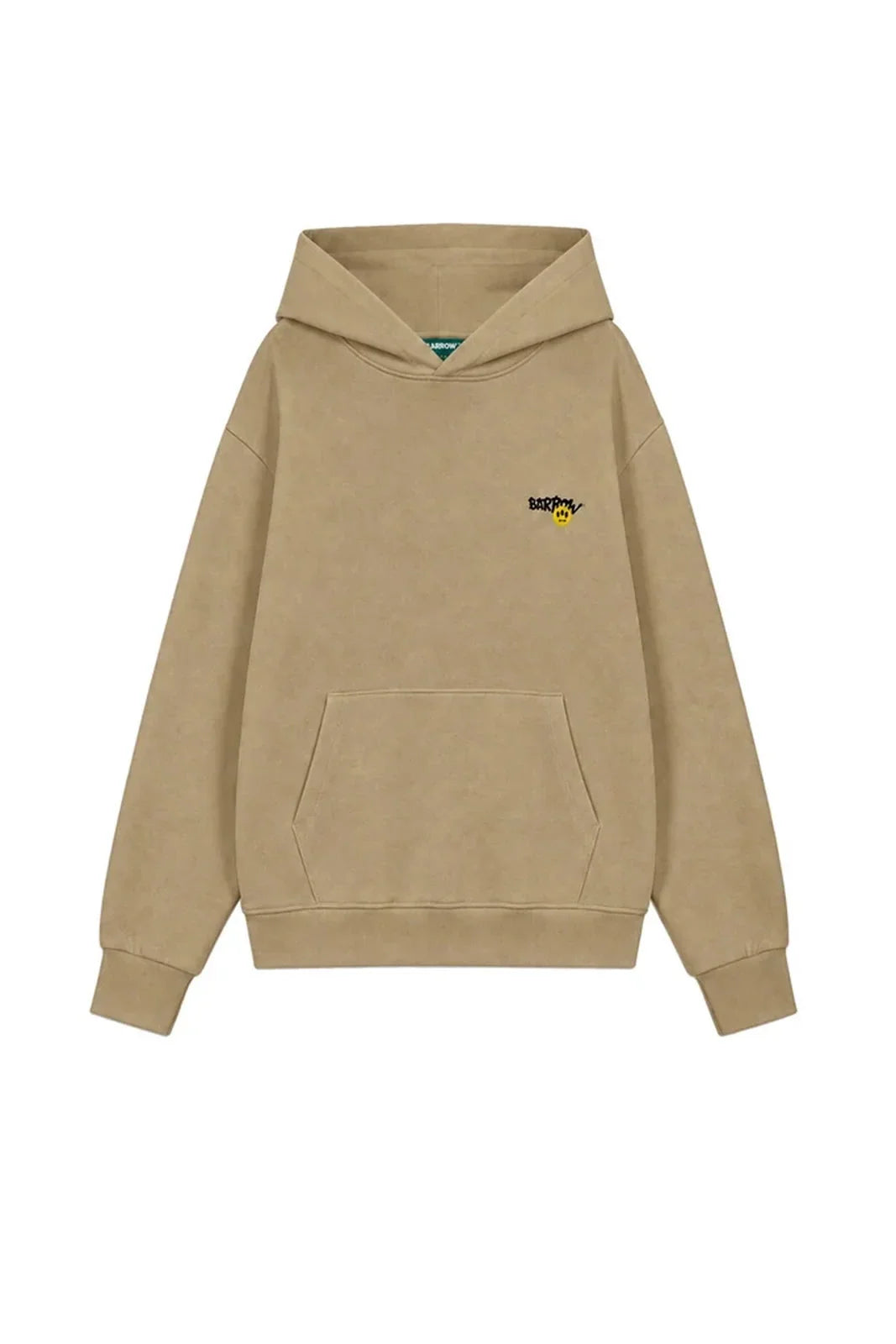 Felpa con cappuccio Barrow Hoodie Uomo – Fango