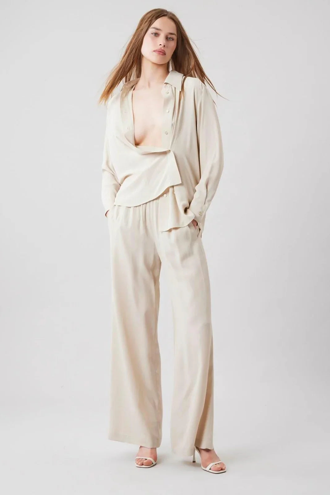 Pantaloni Donna Simona Corsellini - Pantalone - Beige
