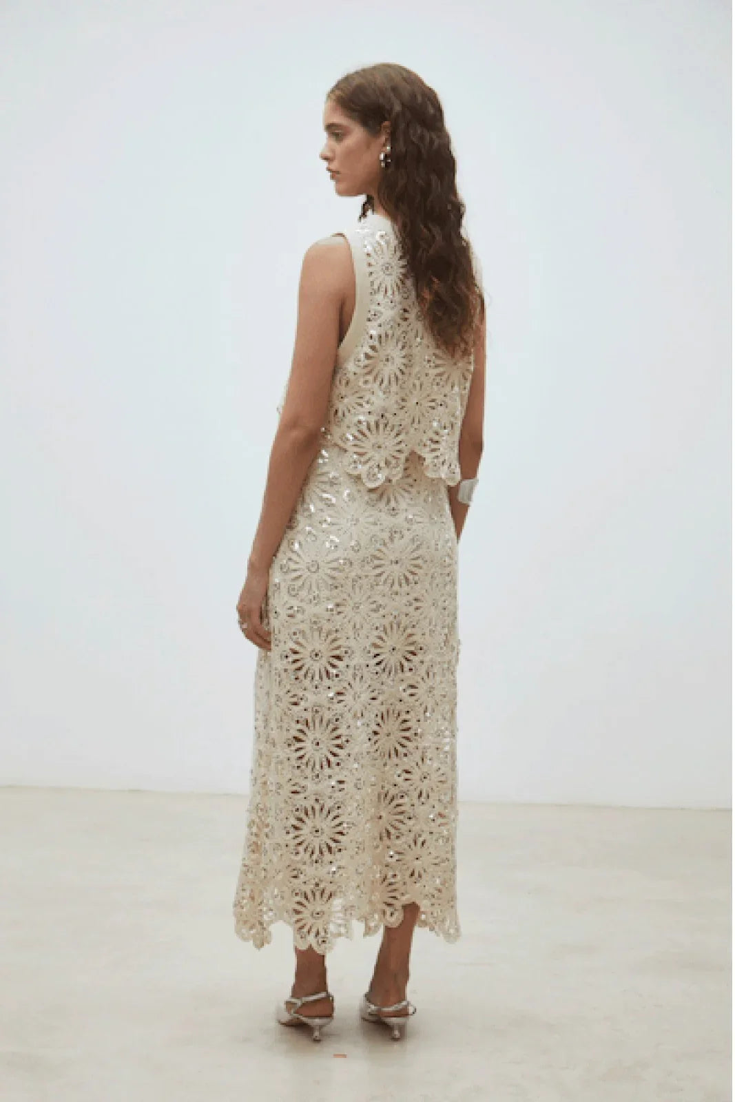 Suncoo Women's Casual Skirts - Skirt - Beige