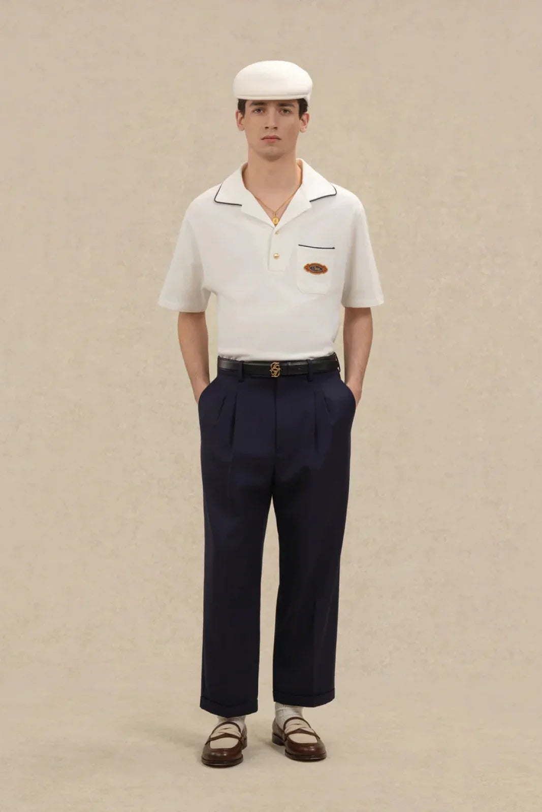Pantaloni Uomo Drole de Monsieur - Pantalone - Blu