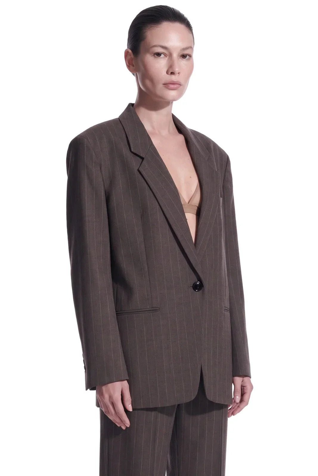 Giacca Rame Blazer Donna – Marrone