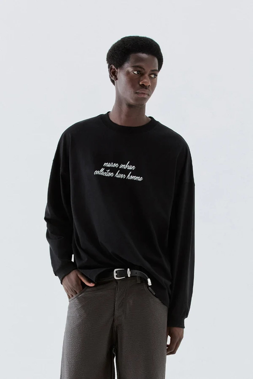 T-shirt I'm Brian Oversize M/l Uomo – Nero