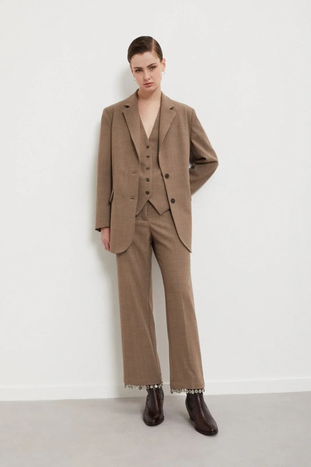 ottod'Ame Women's Jackets - Jacket - Beige