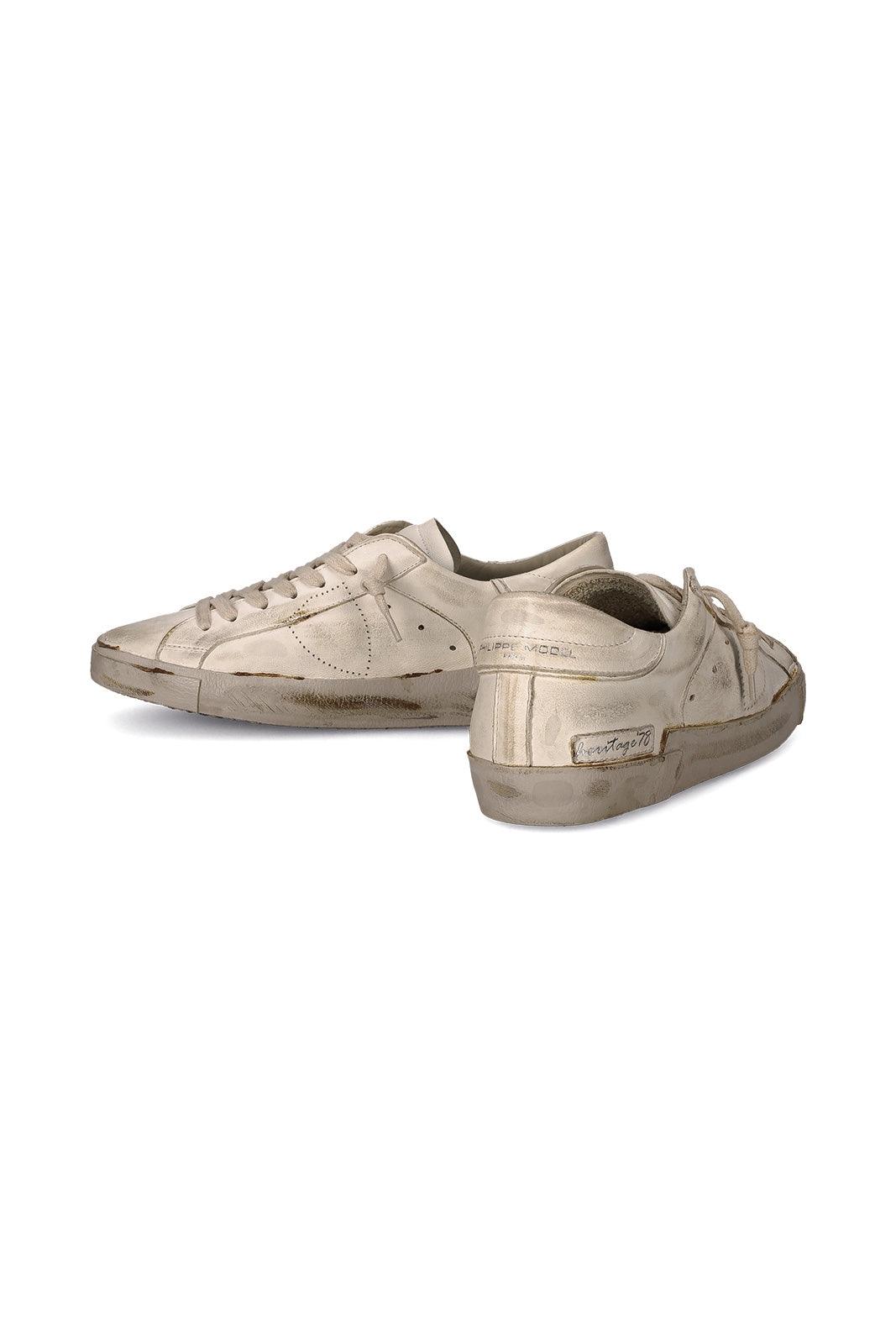 Sneaker Uomo Philippe Model - Prsx Low Man - Bianco