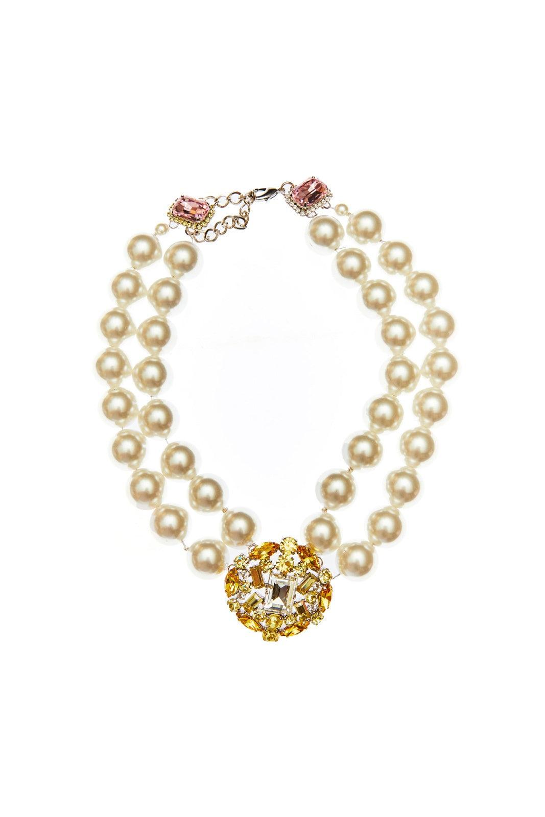 Collane Donna Lisa C. - Collana Con Perle - Oro