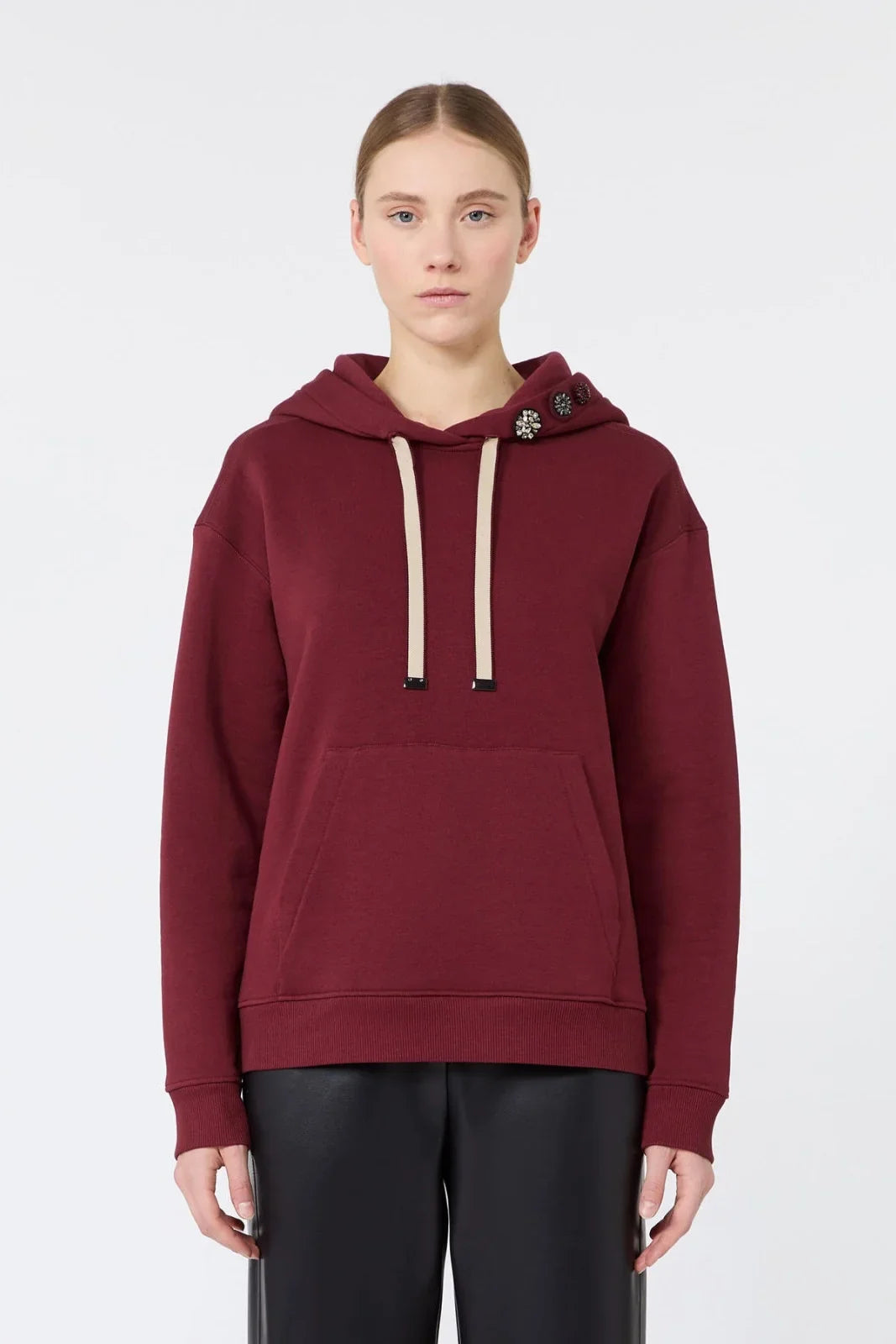 Felpe con cappuccio Donna 'S MAX MARA - Smmaurora - Bordeaux