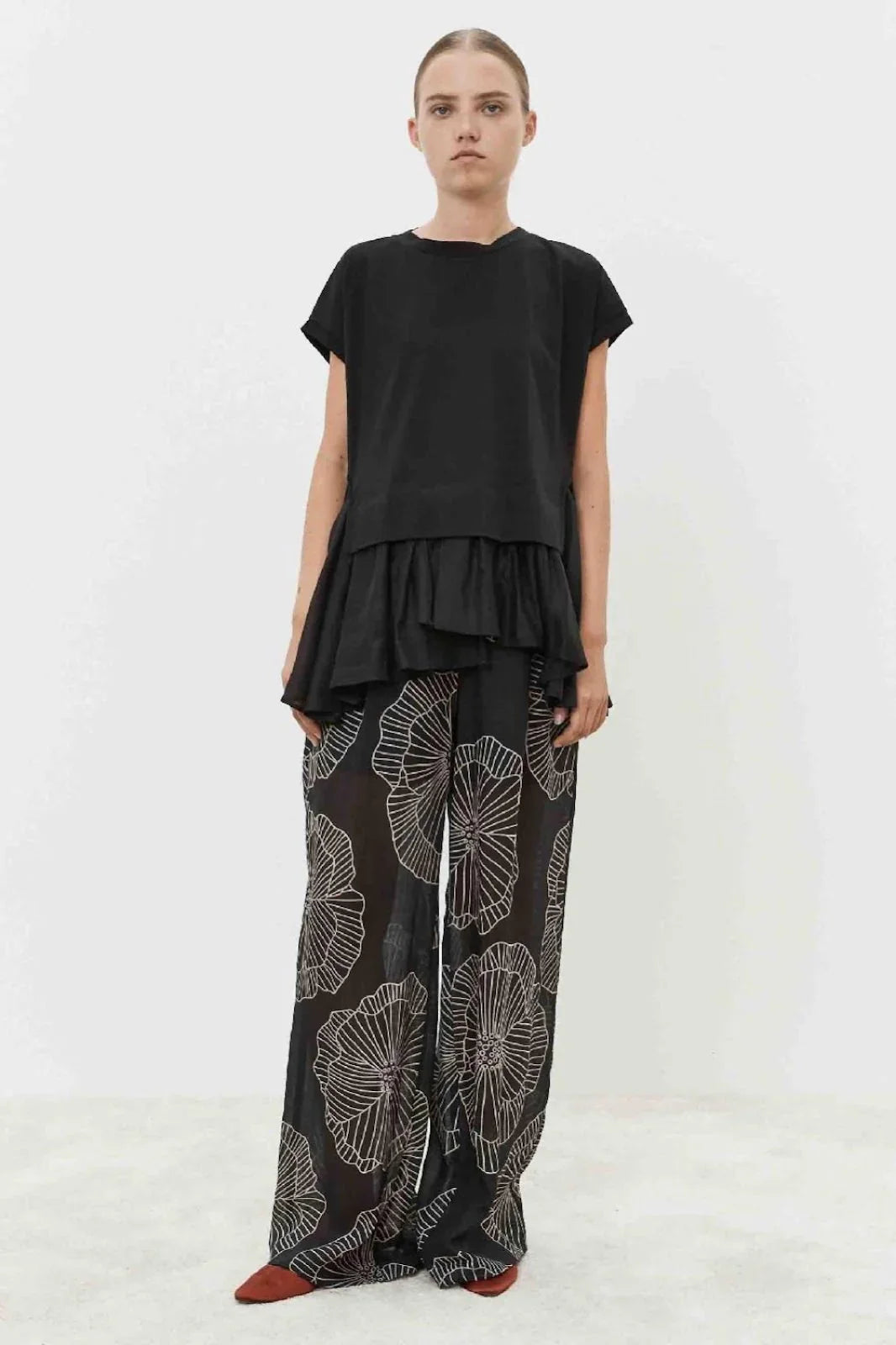 MeiMeiJ Women's Pants - Trousers - Black