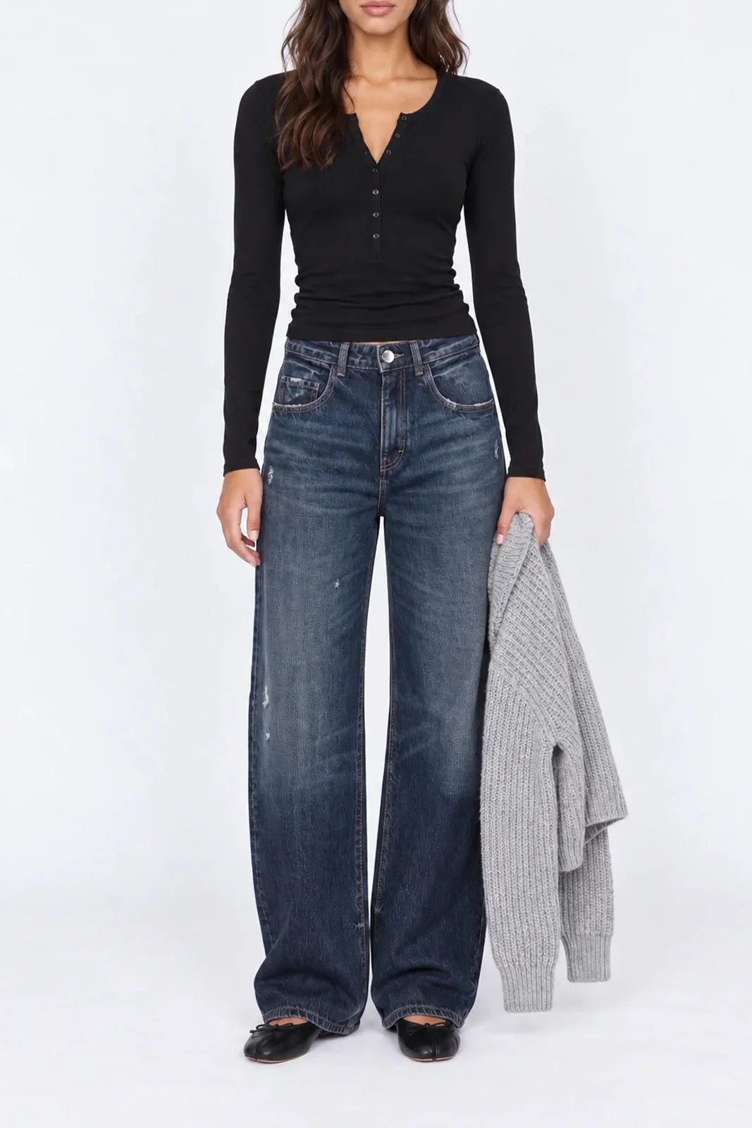 Jeans Icon Denim Poppy Donna – Nero