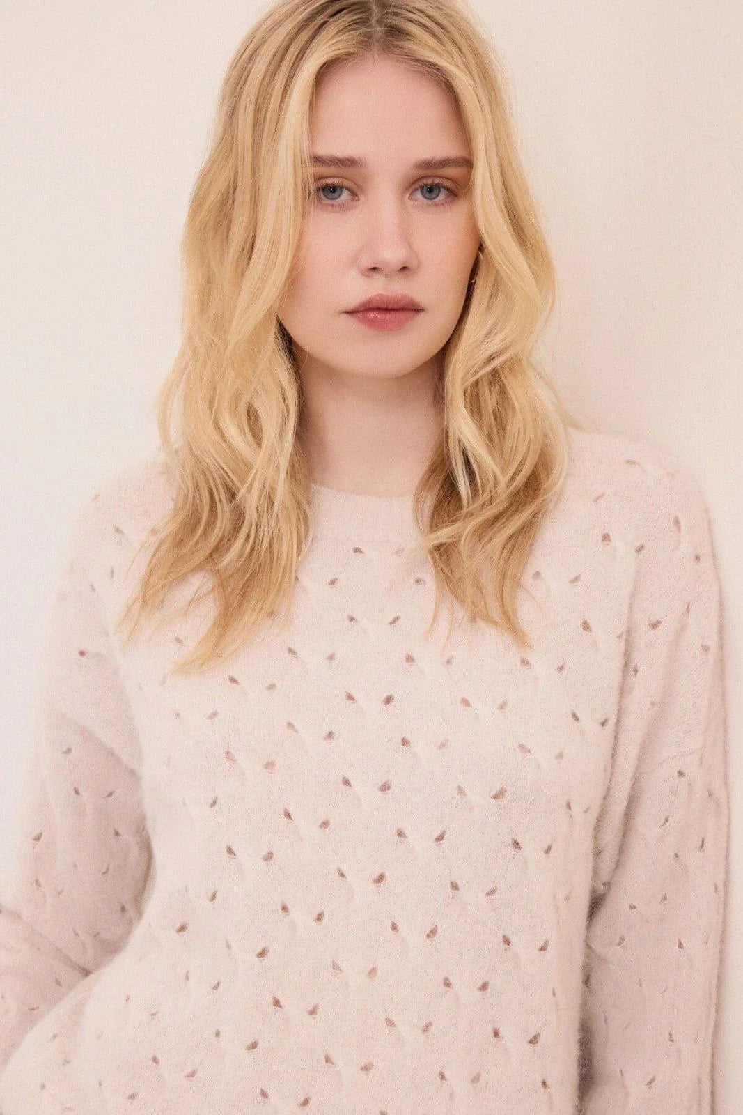 Maglie Donna ottod'Ame - Sweater - Panna