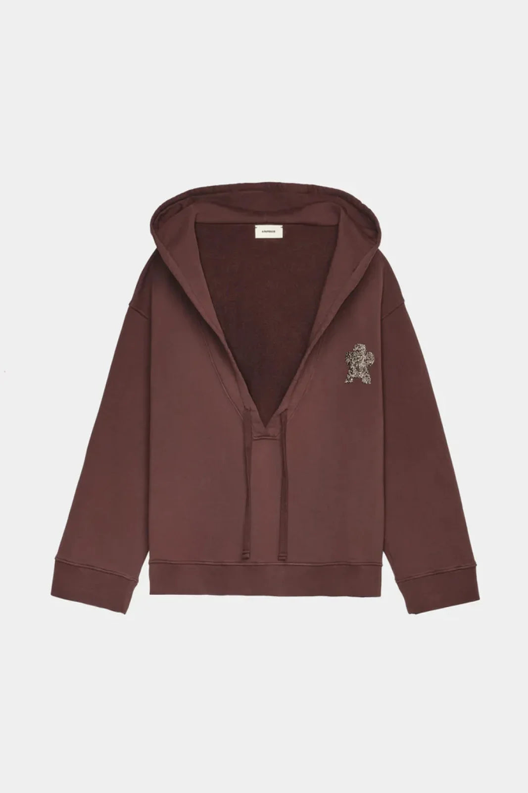 Felpe con cappuccio Donna A Paper Kid - Hoodie - Marrone