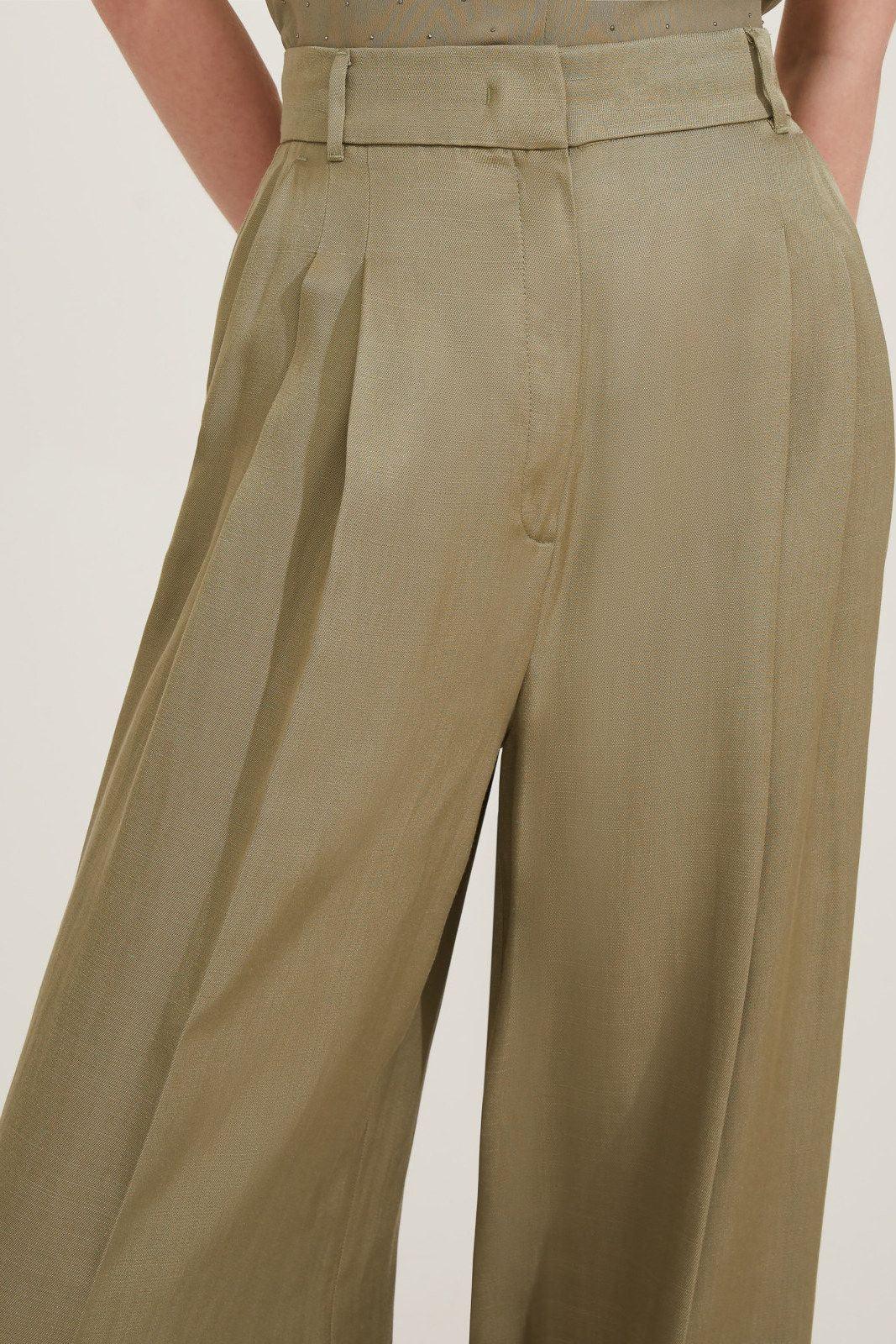 Pantaloni Donna Emme Marella - Pianosa - Verde