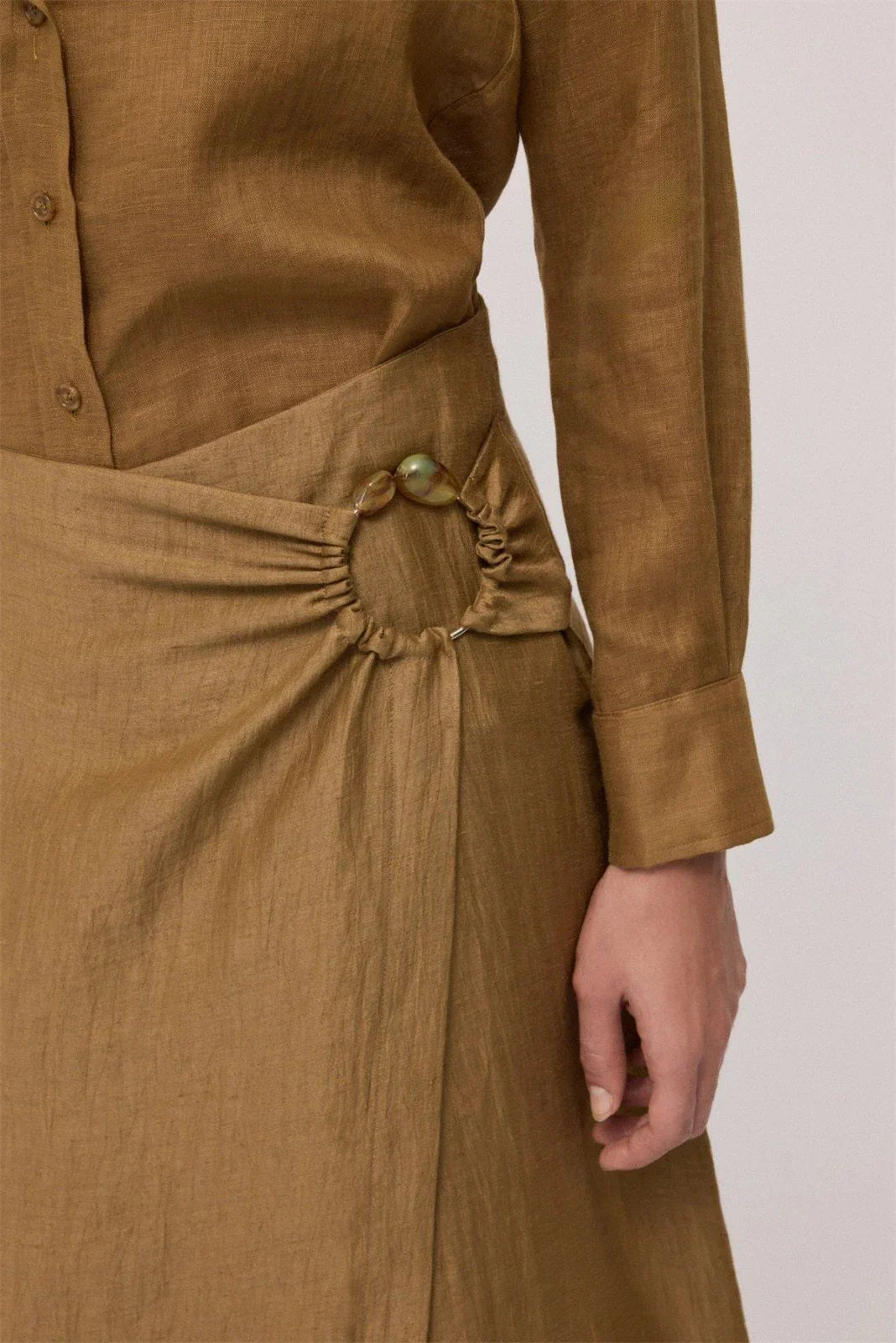 Women's Casual Skirts ottod'Ame - Skirt - Mud