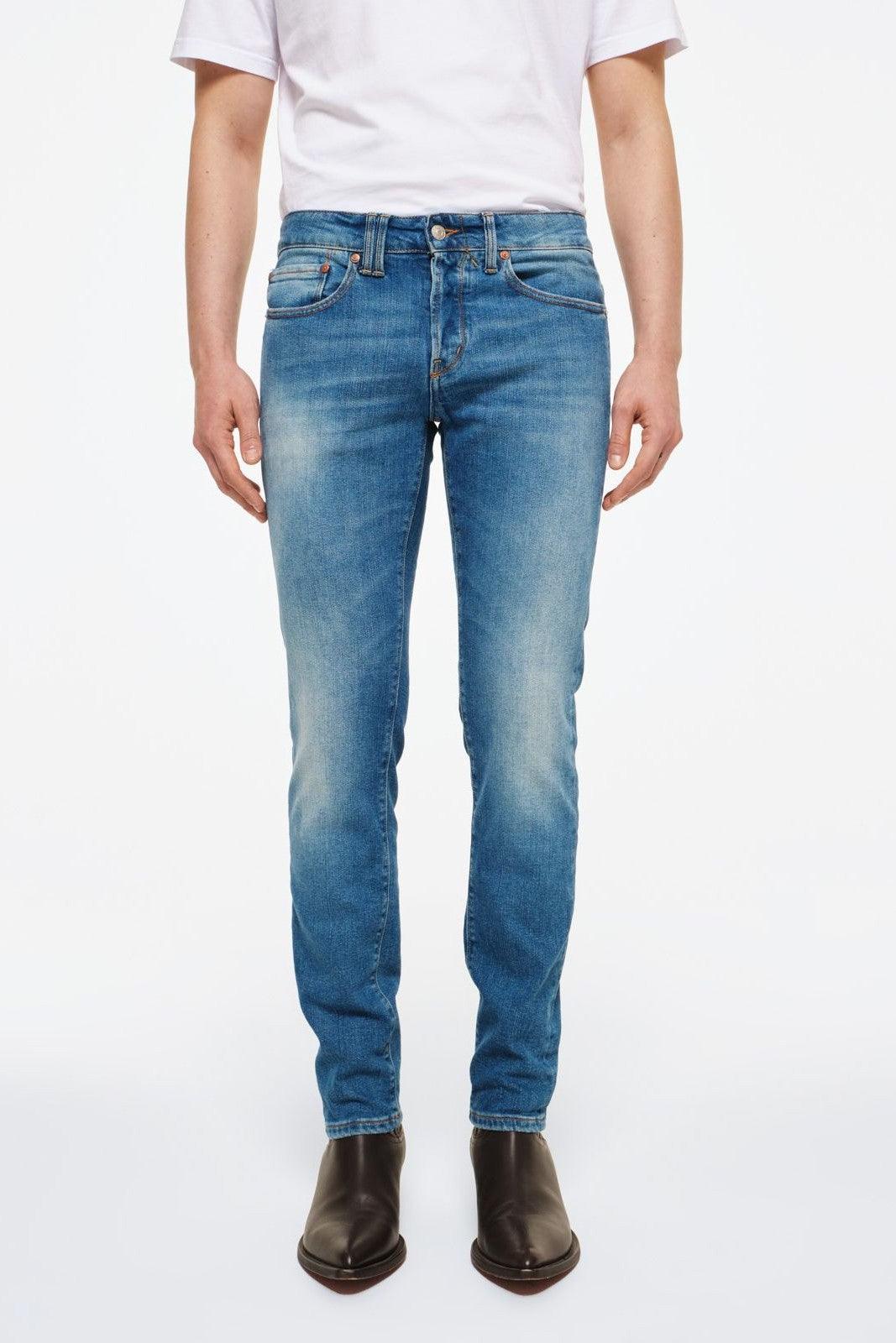 Jeans Uomo Cycle Bone Comfort Skinny Broken Denim Denim US 30