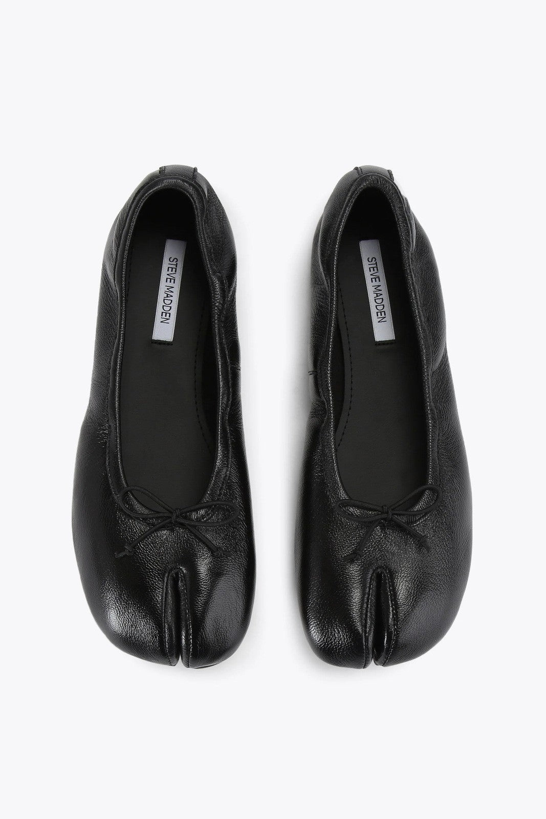 Steve Madden Carin Leat Women's Ballet Flats – Black