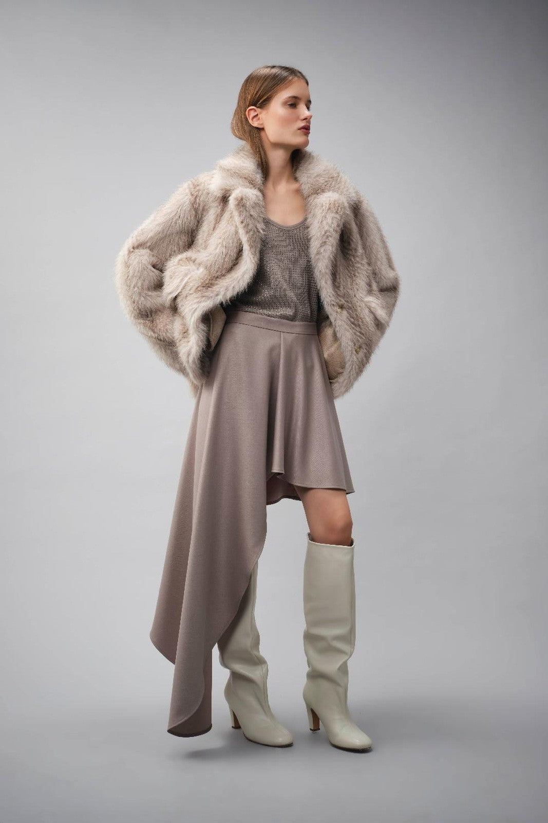 Gonna Simona Corsellini Donna – Beige