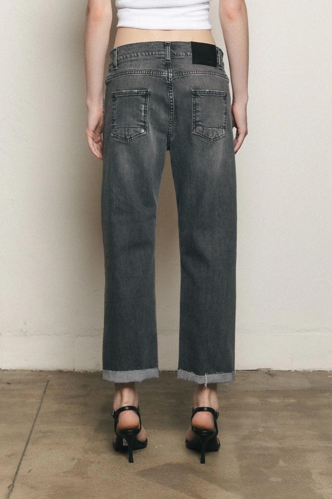 Jeans Donna (+) People - Alma - Grigio