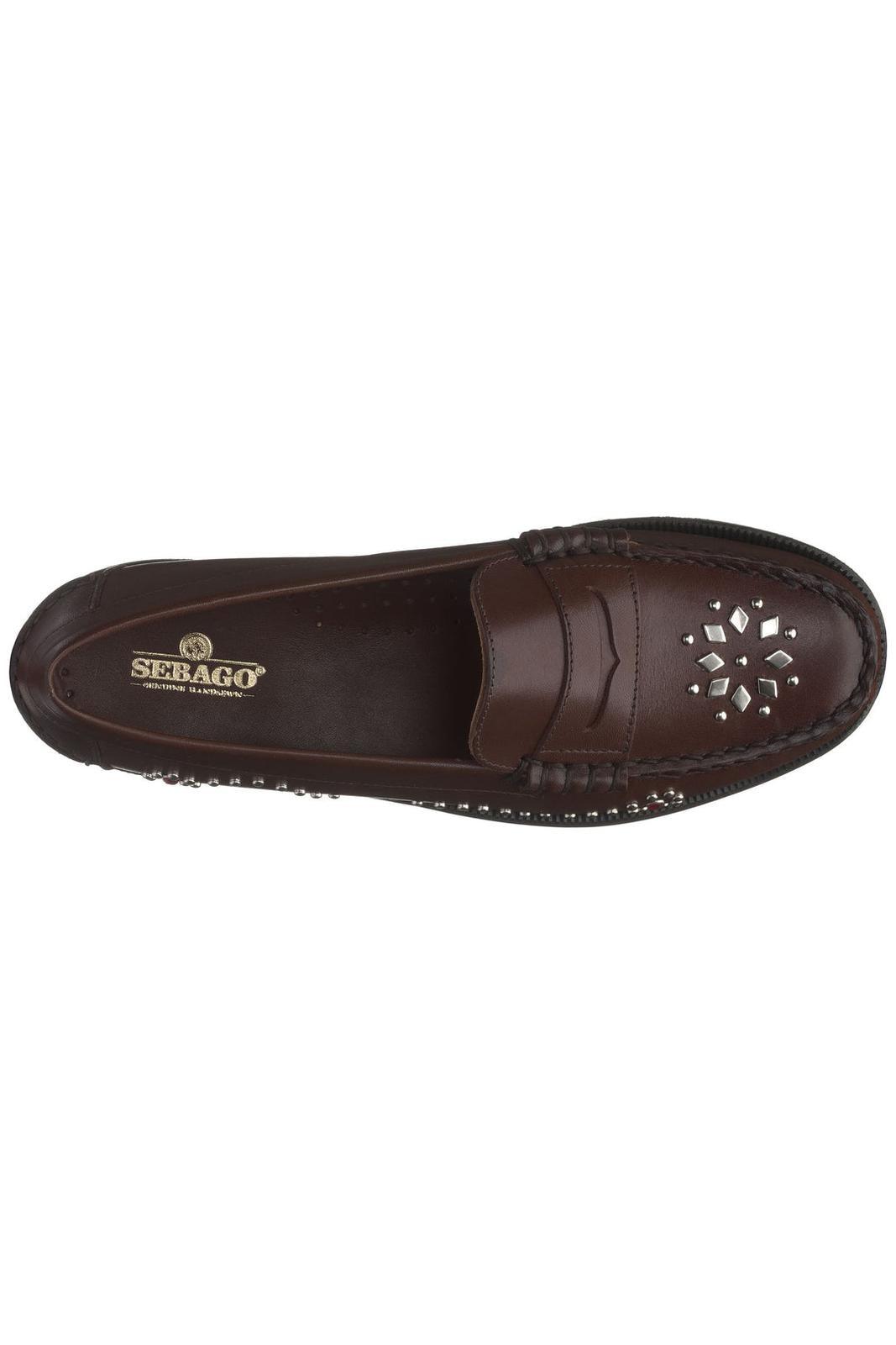 Mocassini Donna Sebago - Dandette Studs Woman - Marrone