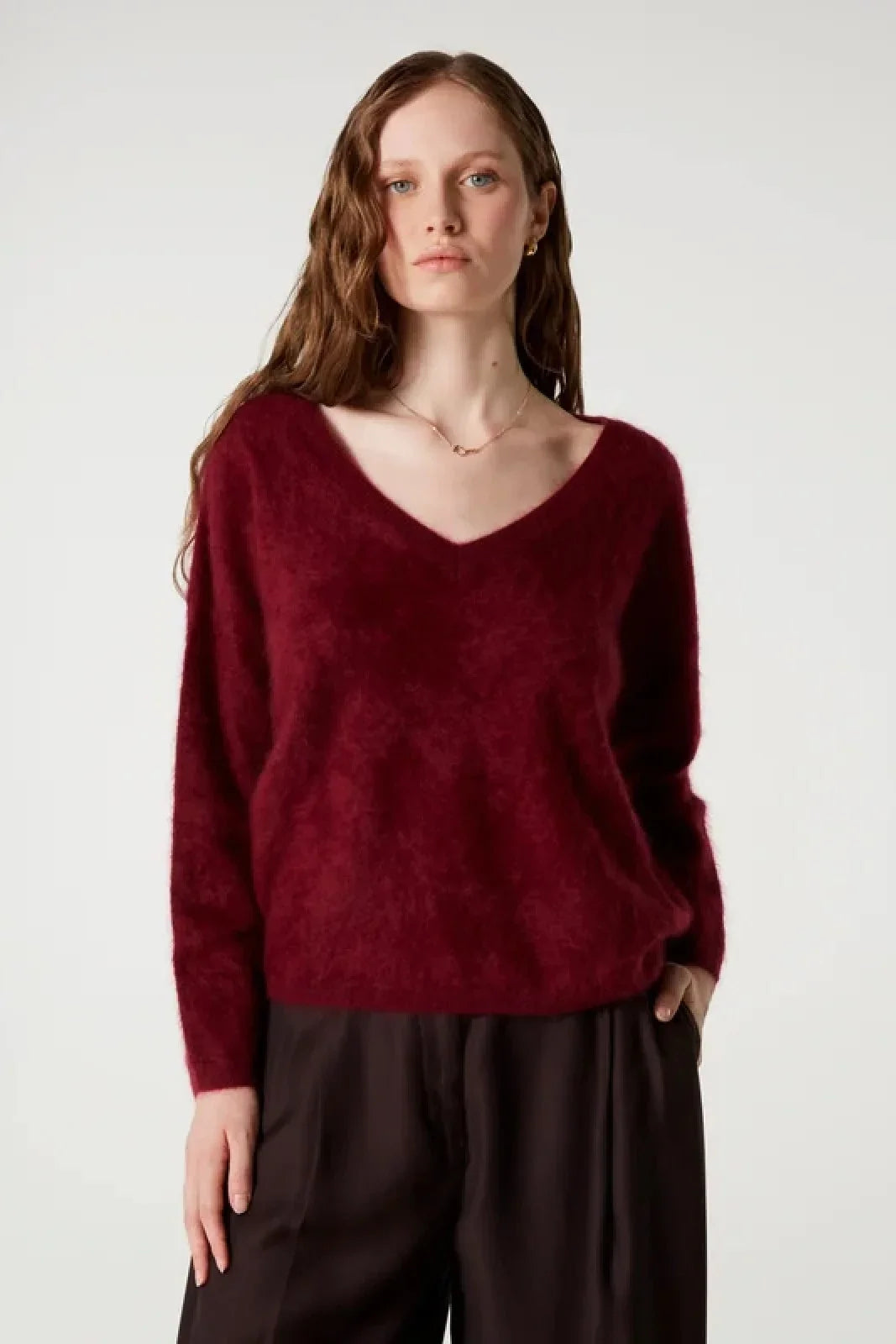 Maglia Absolut Cashmere Soeli Donna – Bordeaux