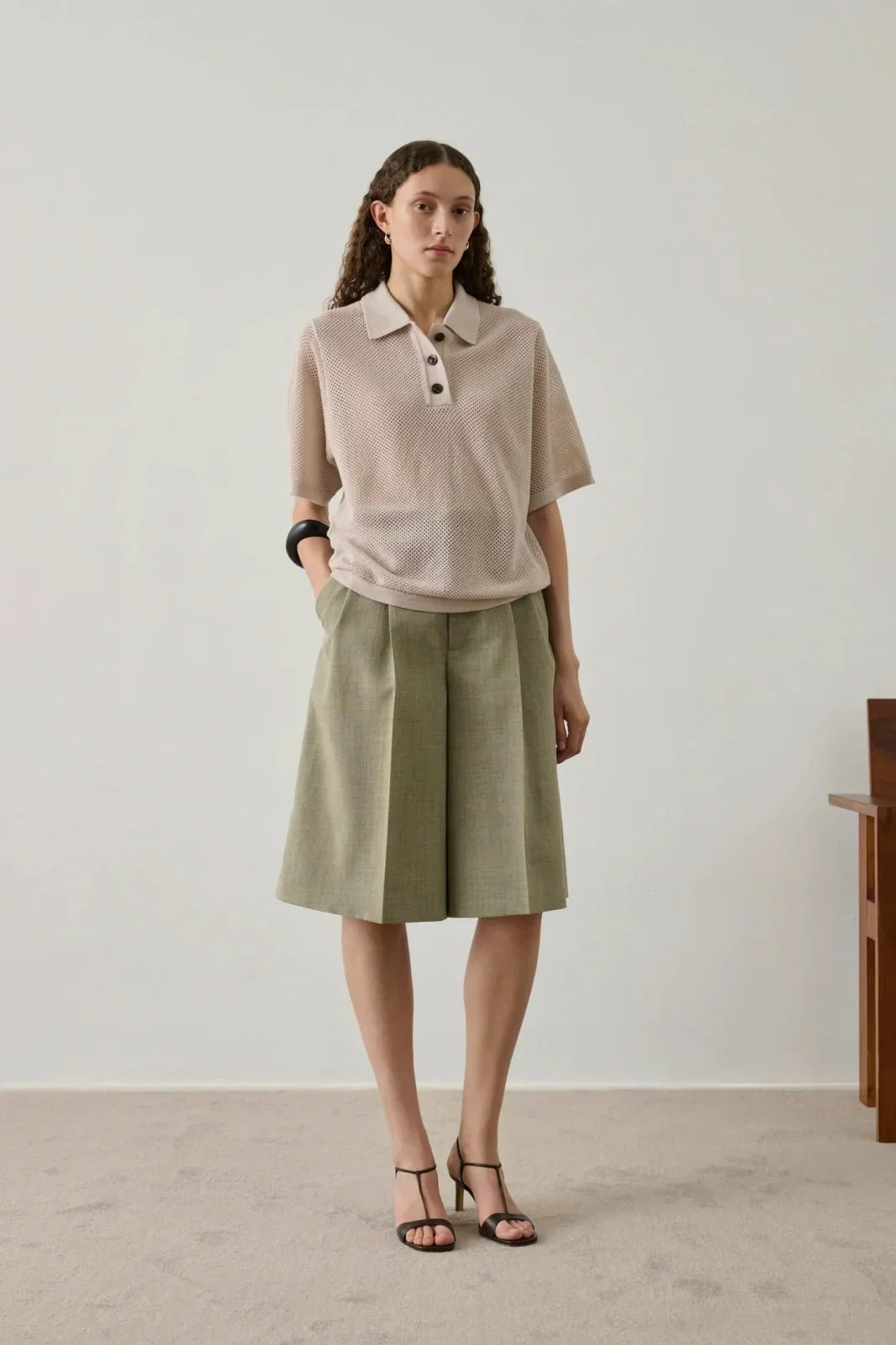 Women's Polo Shirt Soeur - Polo Shirt - Cream