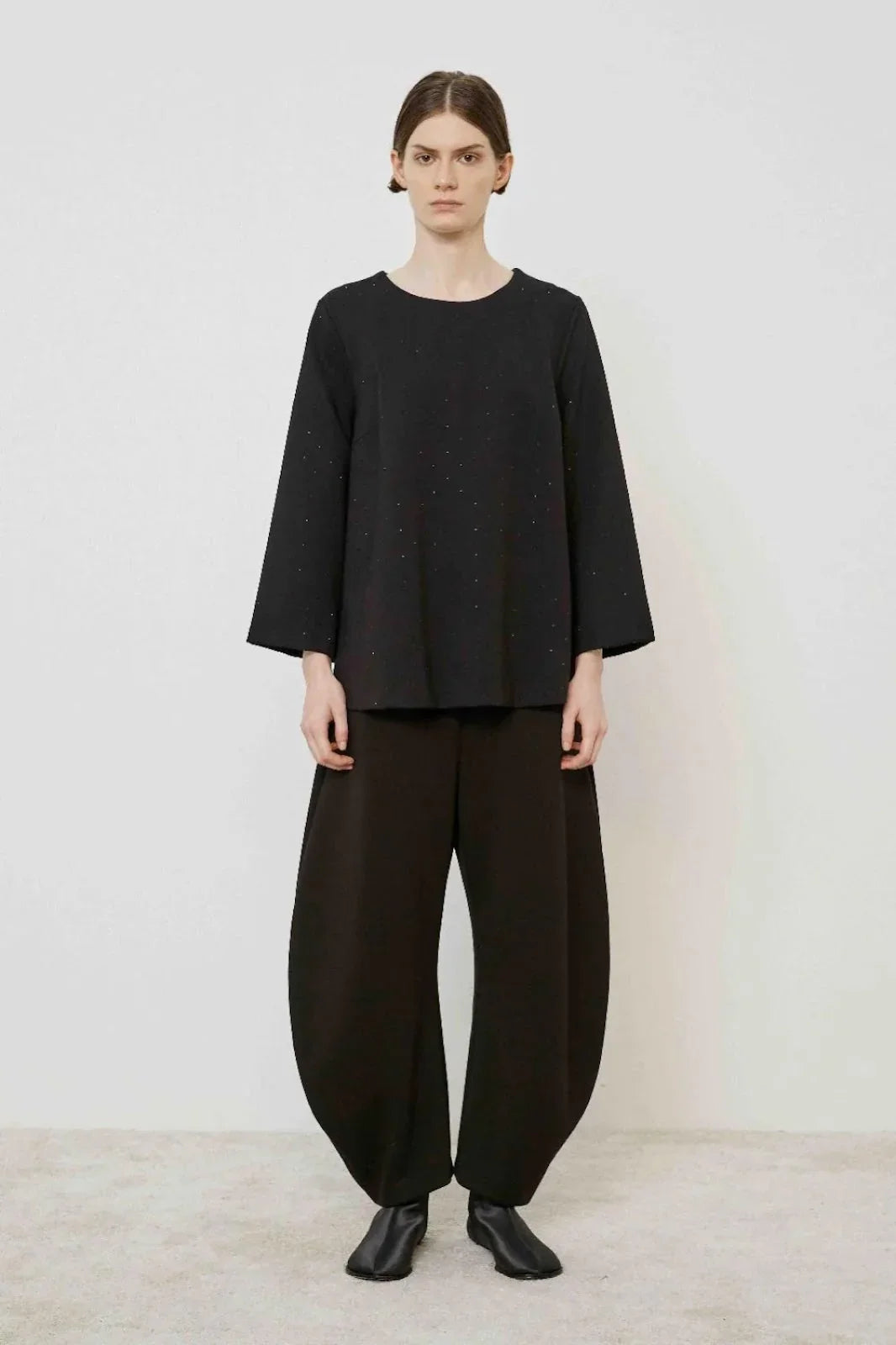 MeiMeiJ Women's Blouses - Blouse - Black