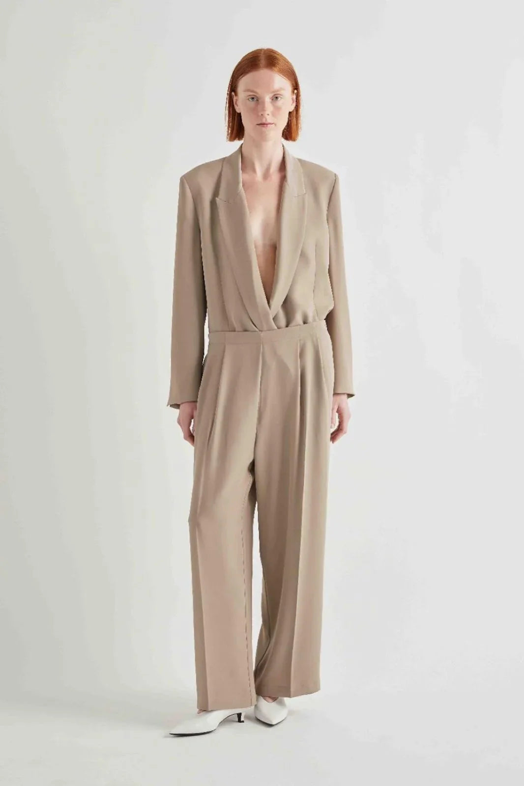 Pantaloni Donna MeiMeiJ - Pantalone Moon Rock - Beige
