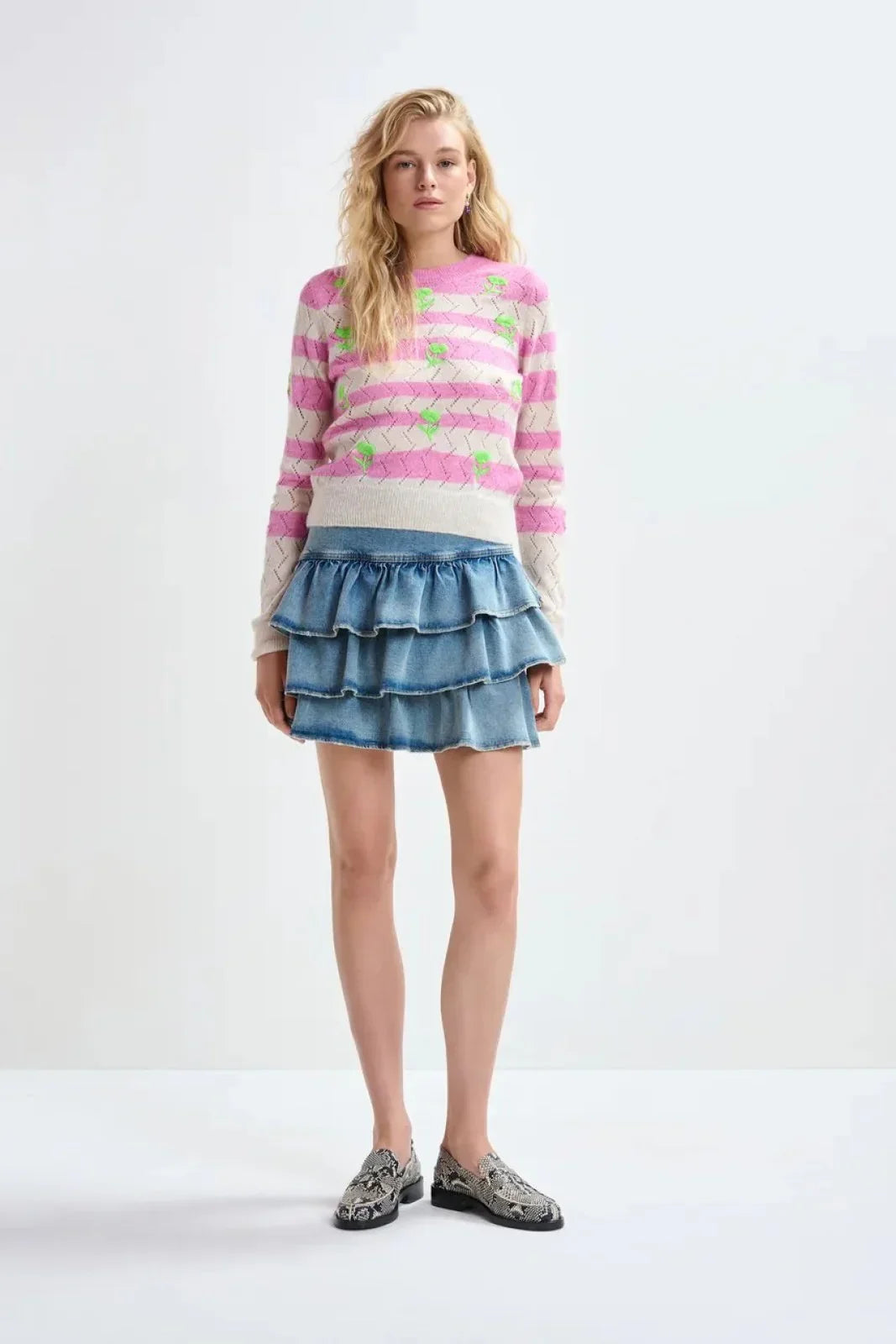 Casual Skirts Women Essentiel Antwerp - Denim Mini Skirt - Denim