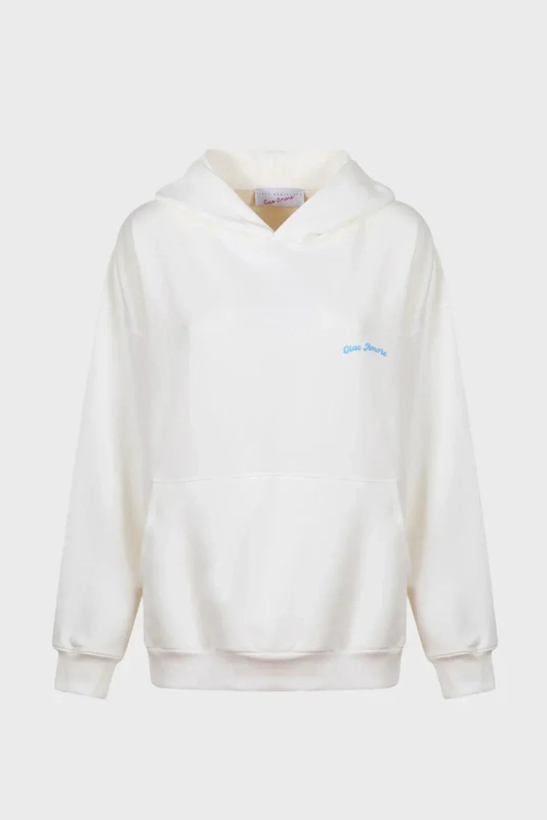Felpe con cappuccio Donna Ciao Amore - Hoodie Summer Romance - Bianco