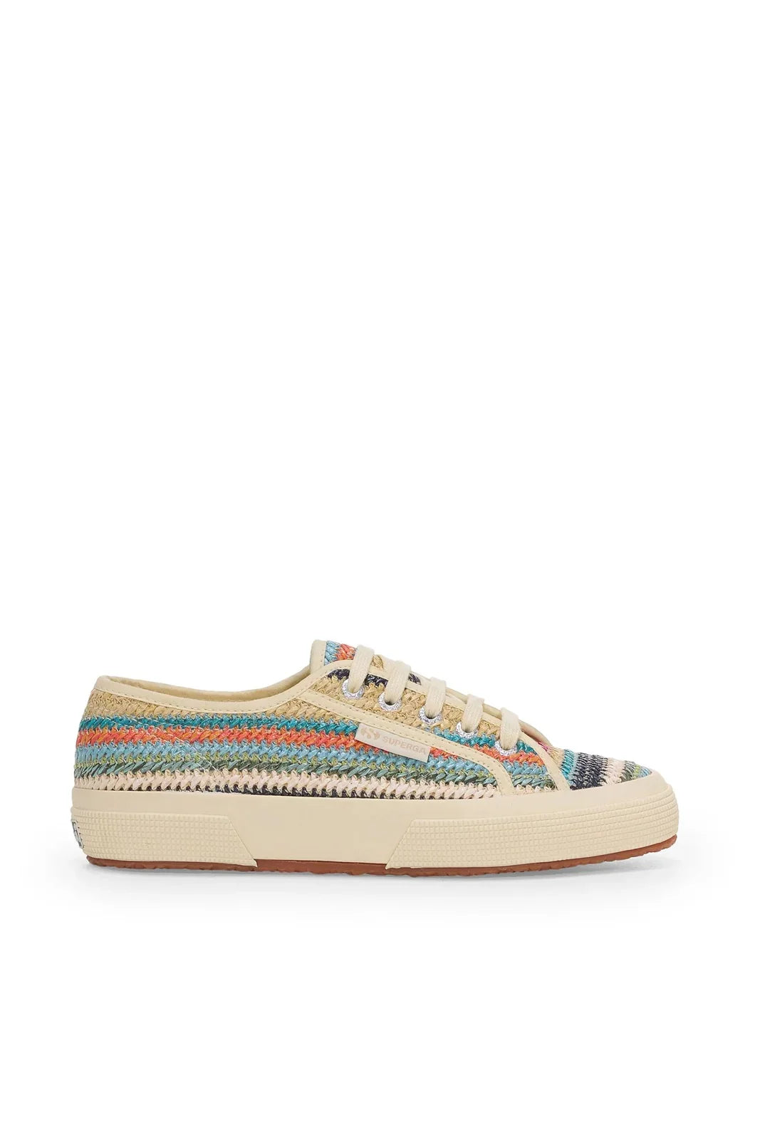Sneaker Donna Superga - Raffia - Multicolore