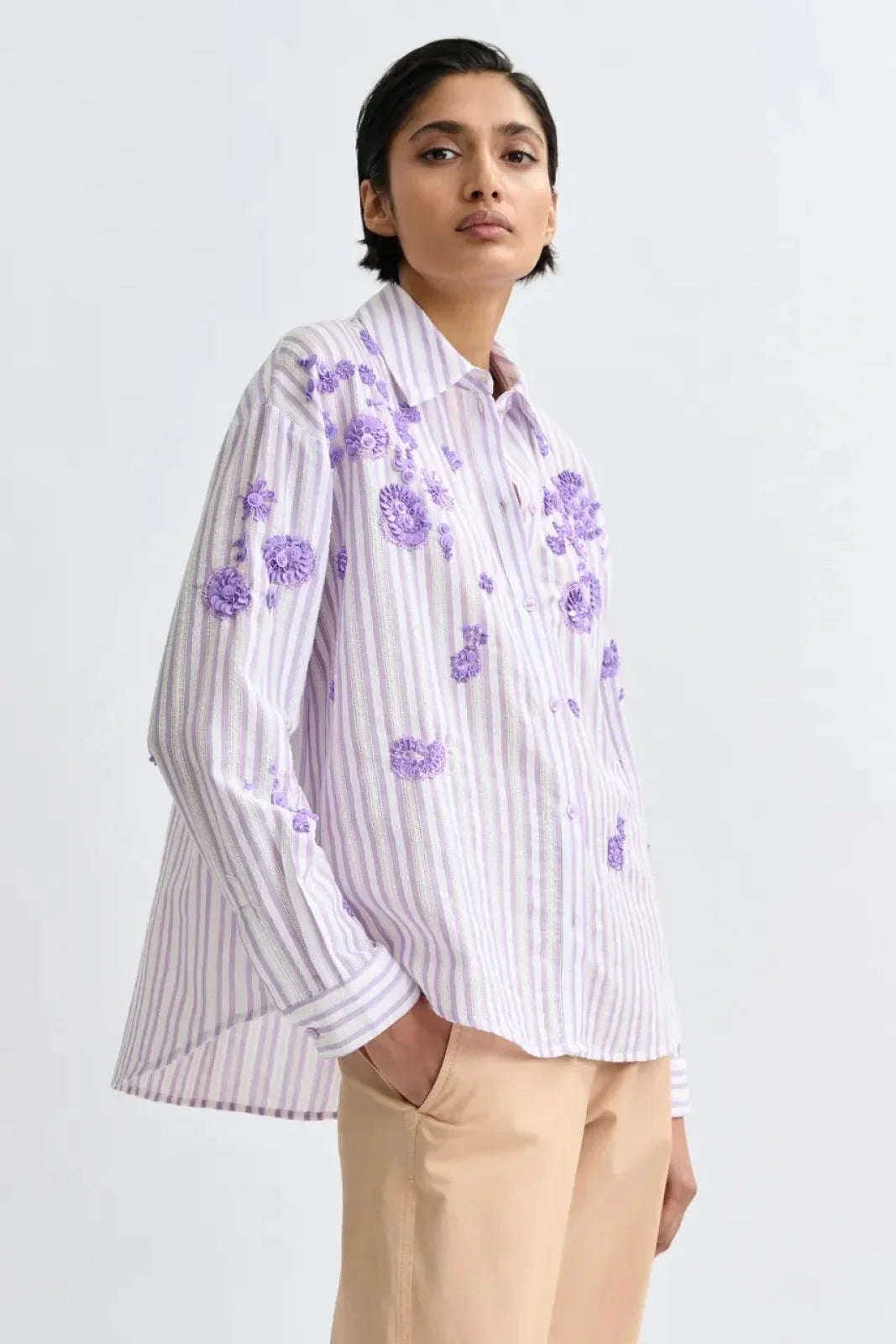 Camicie Donna Essentiel Antwerp - Embellished Shirt - Multicolore