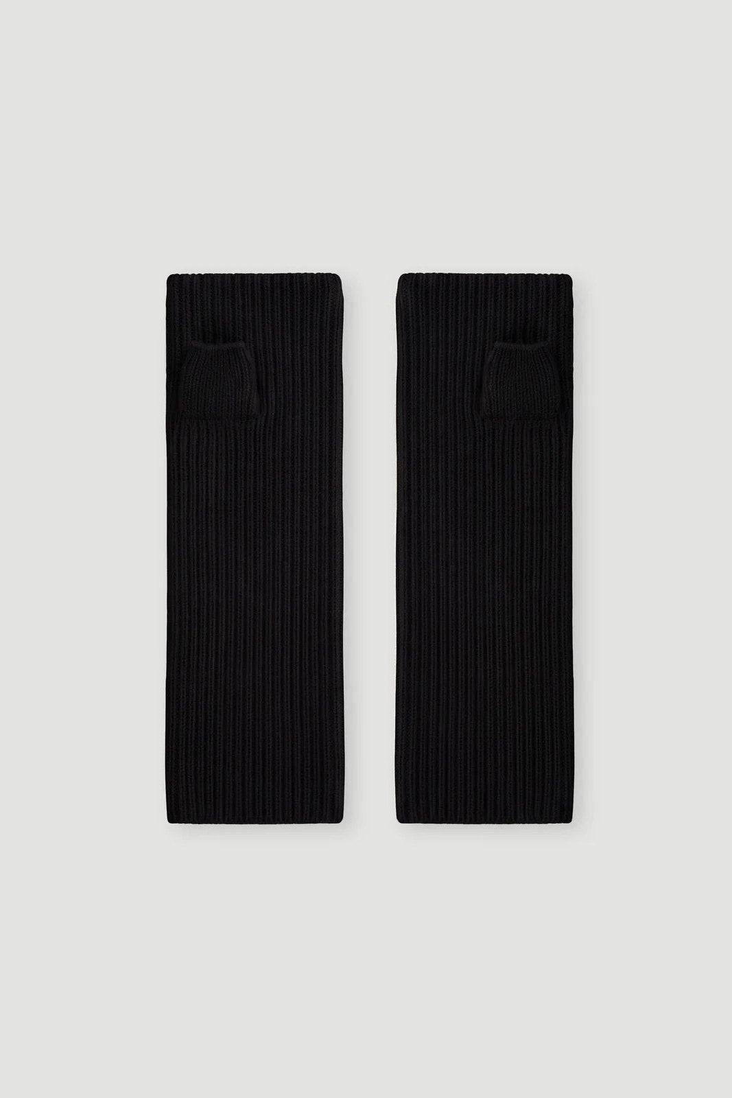 Scaldabraccia E Manicotti Absolut Cashmere Leopoldine Donna – Nero