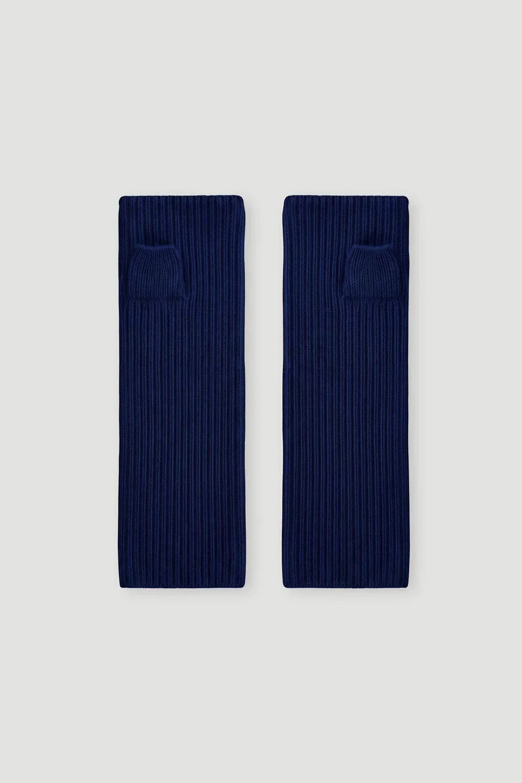 Scaldabraccia E Manicotti Absolut Cashmere Leopoldine Donna – Blu