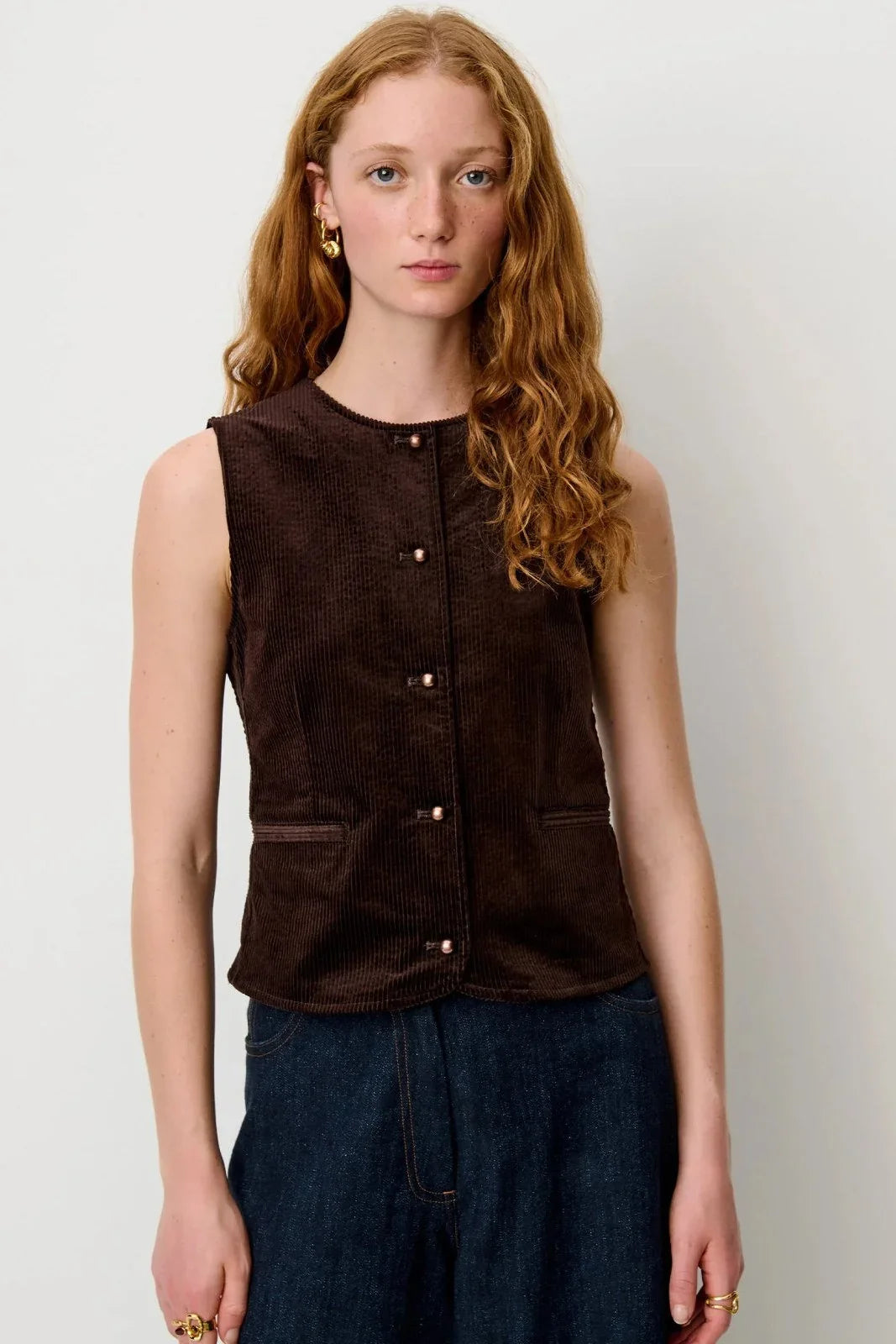 Canotte e top Donna Sessun - Top - Marrone