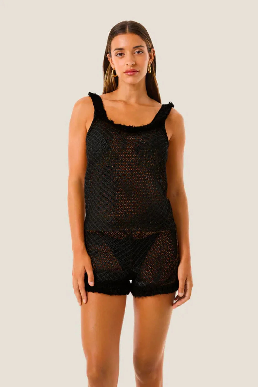 Pantaloncini Donna 4Giveness - Short Natural Mesh - Nero