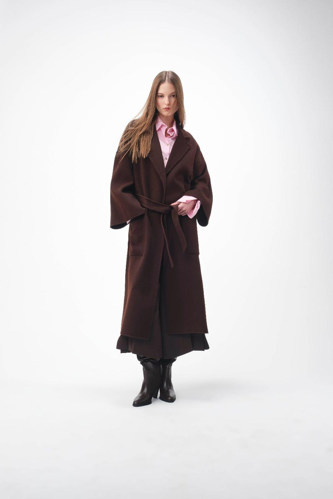 Cappotto Simona Corsellini Donna – Marrone