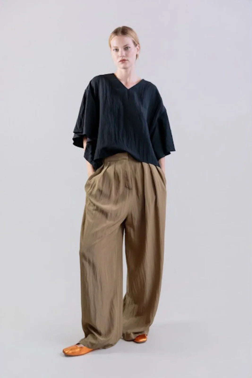 Pantaloni Donna Psophia - Trouser - Verde